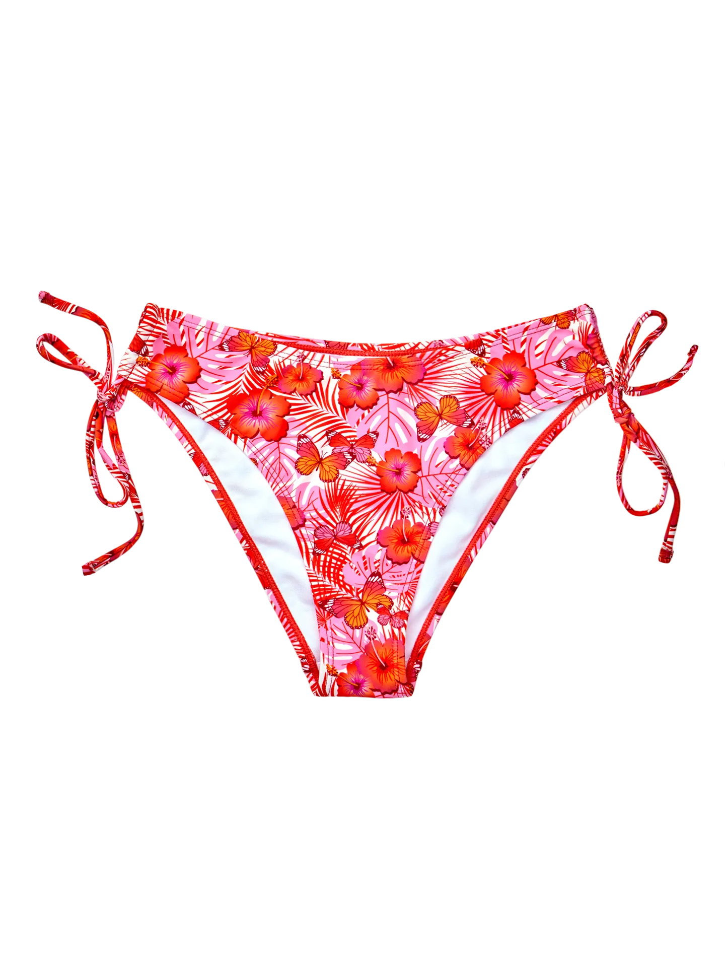 Verstelbaar bikinibroekje Hibiscus