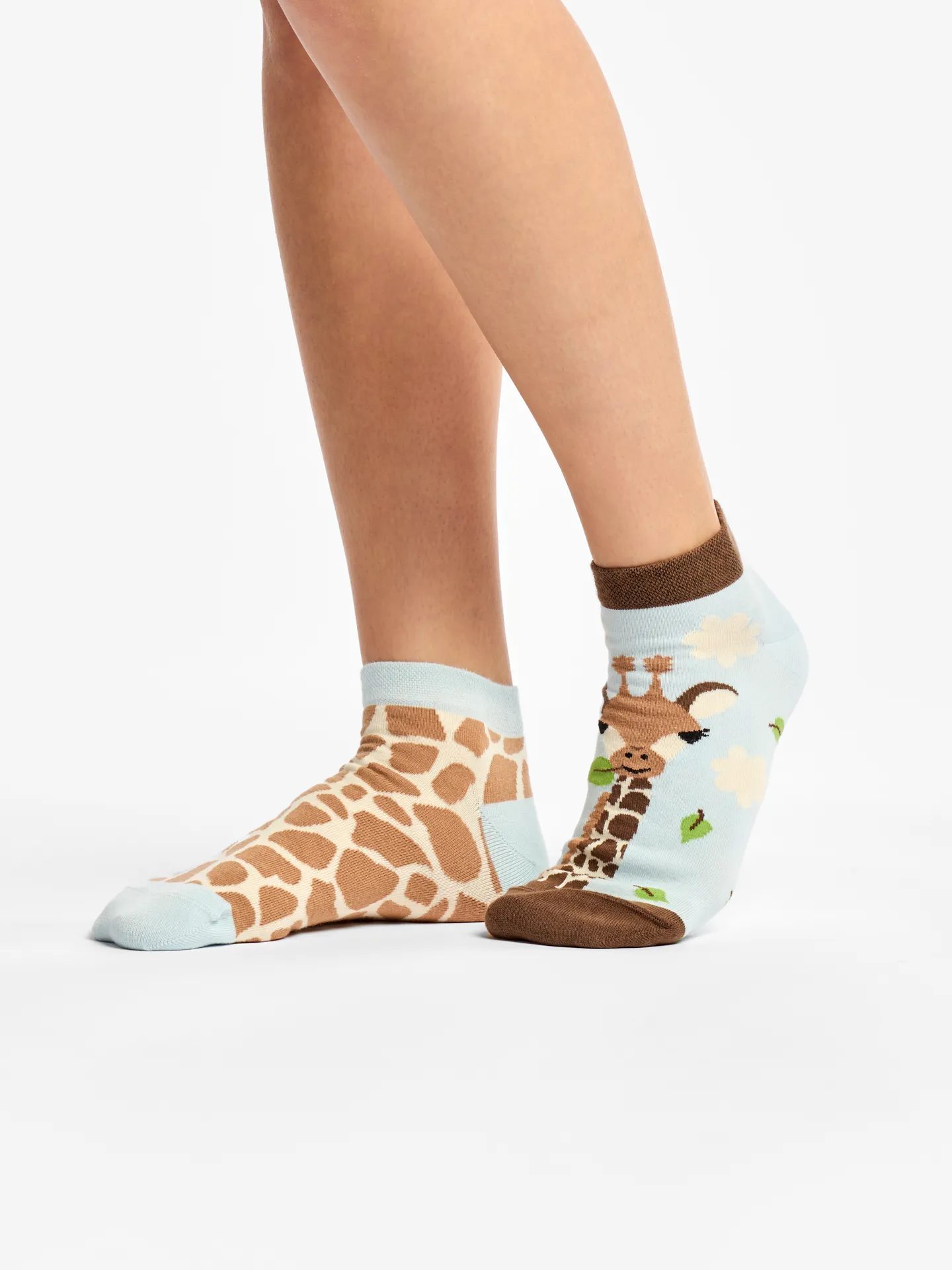 Vrolijke enkelsokken Schattige giraffe - Image 3