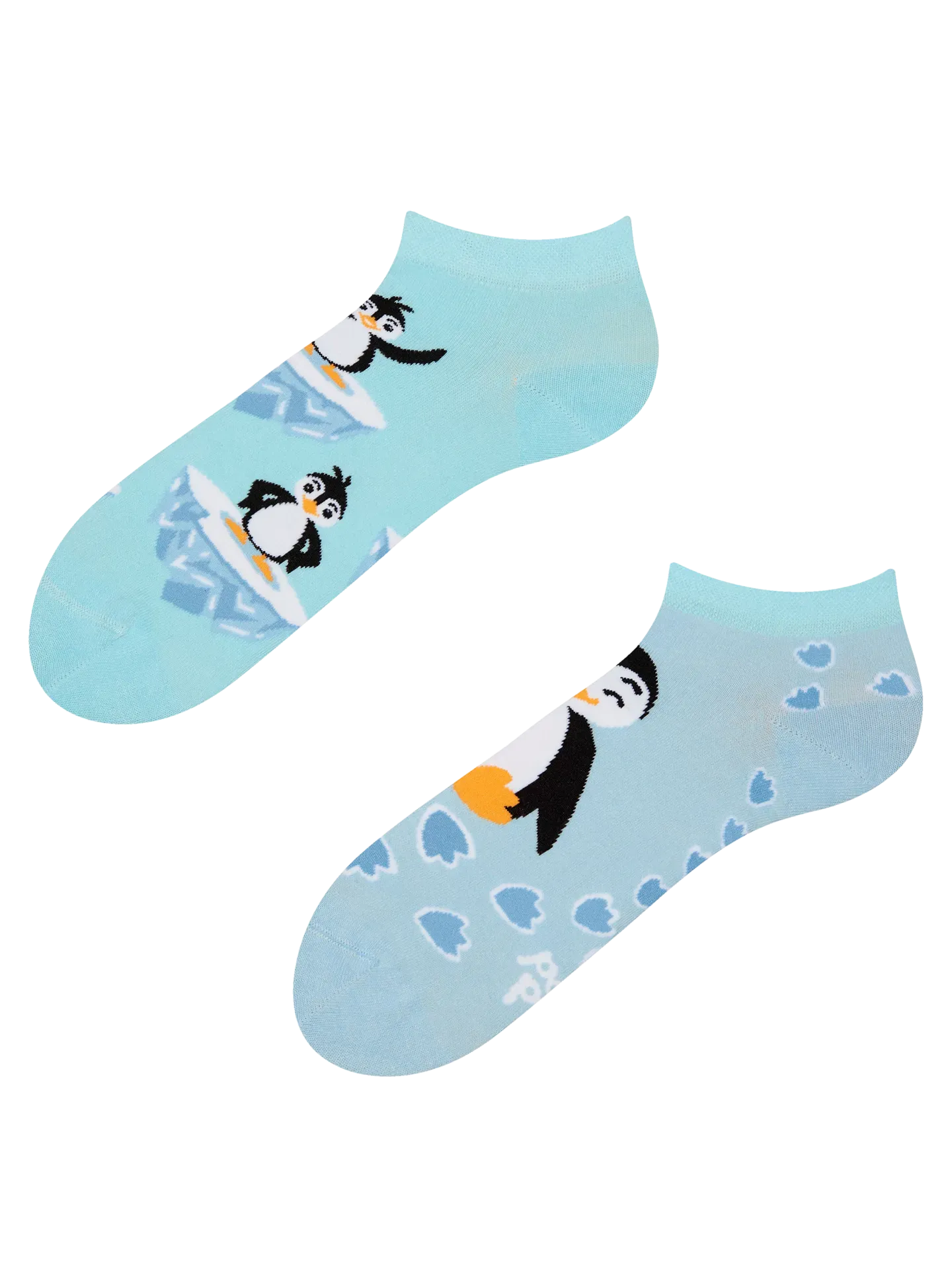 Vrolijke enkelsokken Vrolijke pinguïn