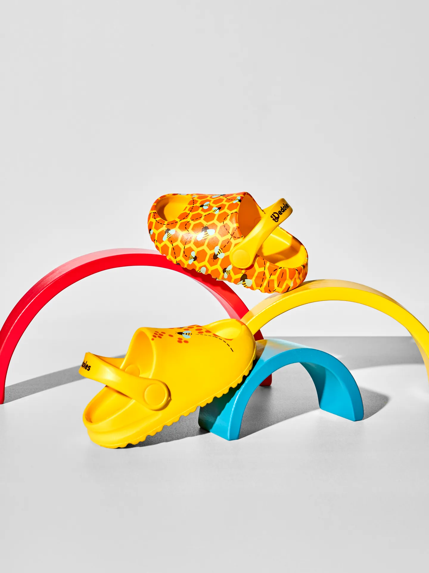 Vrolijke chunky babyklompen Bijtjes - Image 3