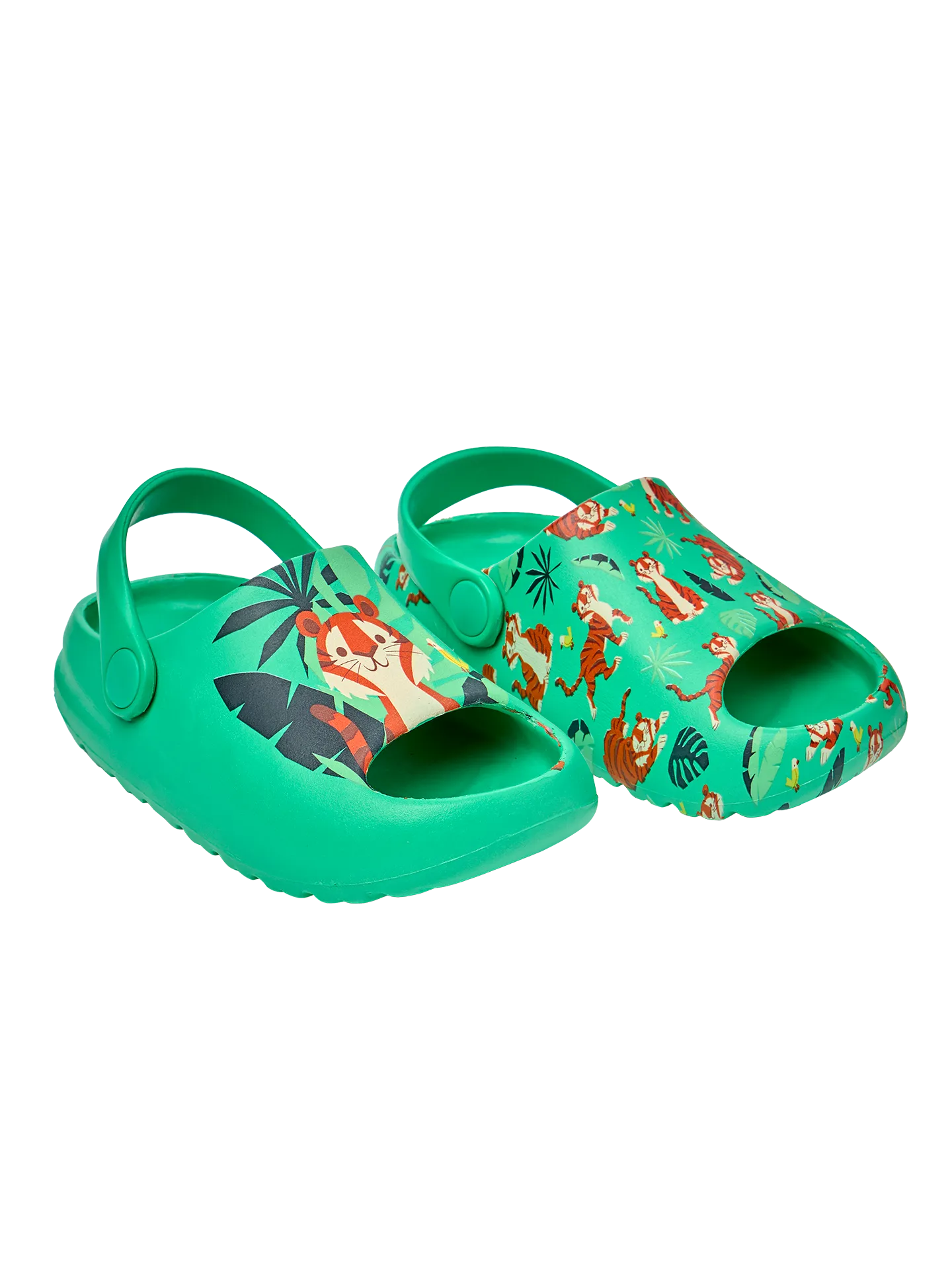 Vrolijke chunky babyklompen Jungletijger - Image 2