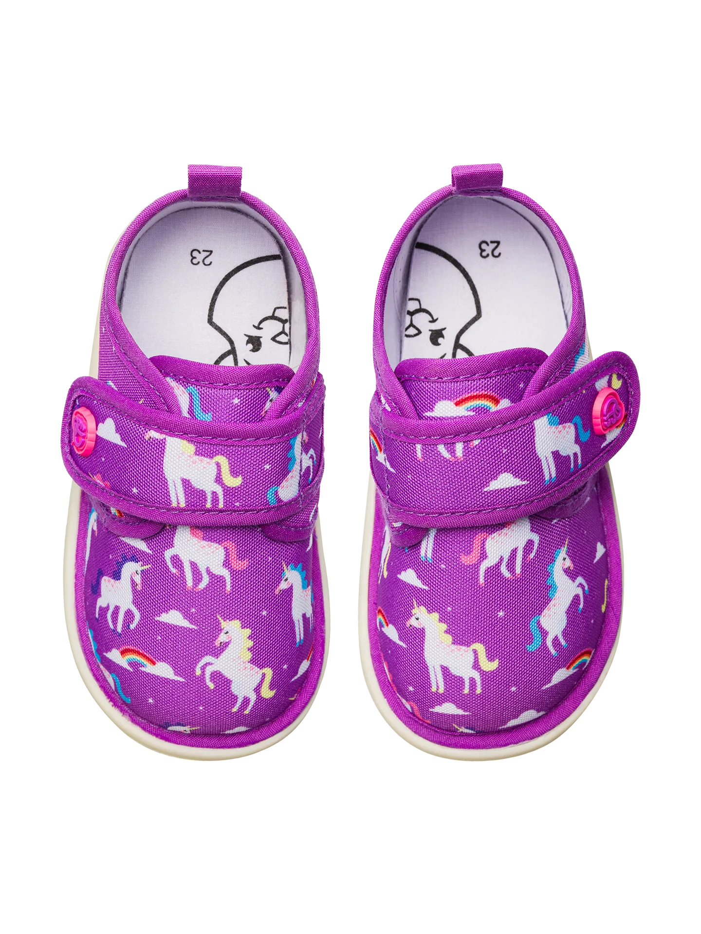 Vrolijke babyslippers Dreaming Unicorn
