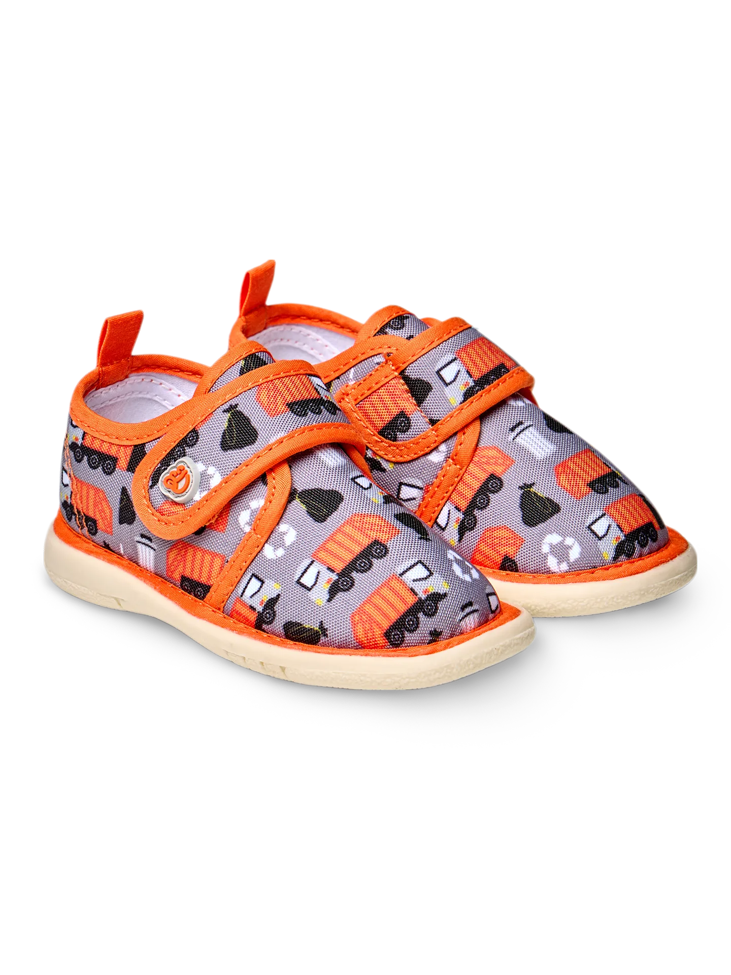 Vrolijke babyslippers Vuilniswagen - Image 3