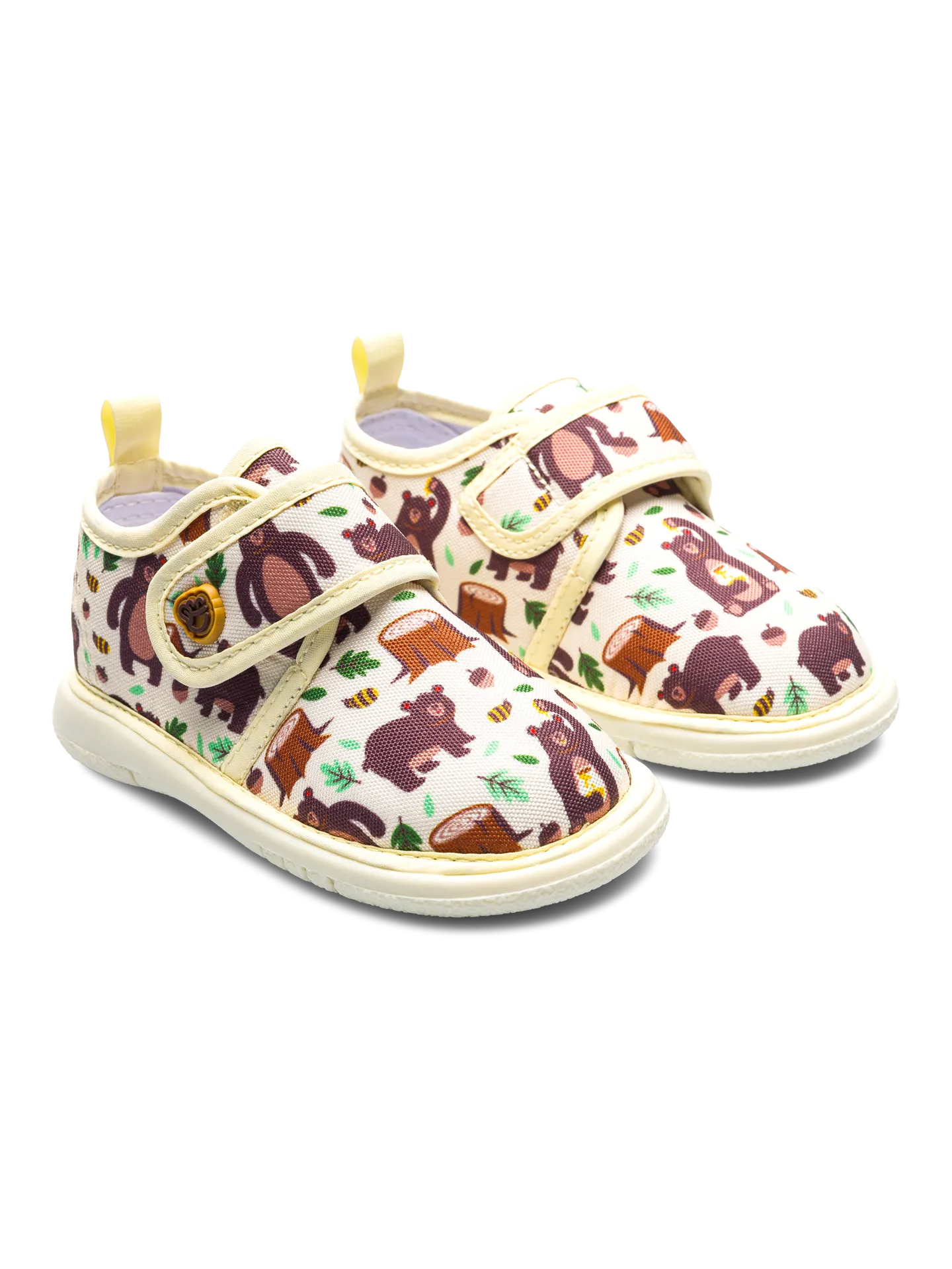 Vrolijke babyslippers Hongerige beer - Image 2