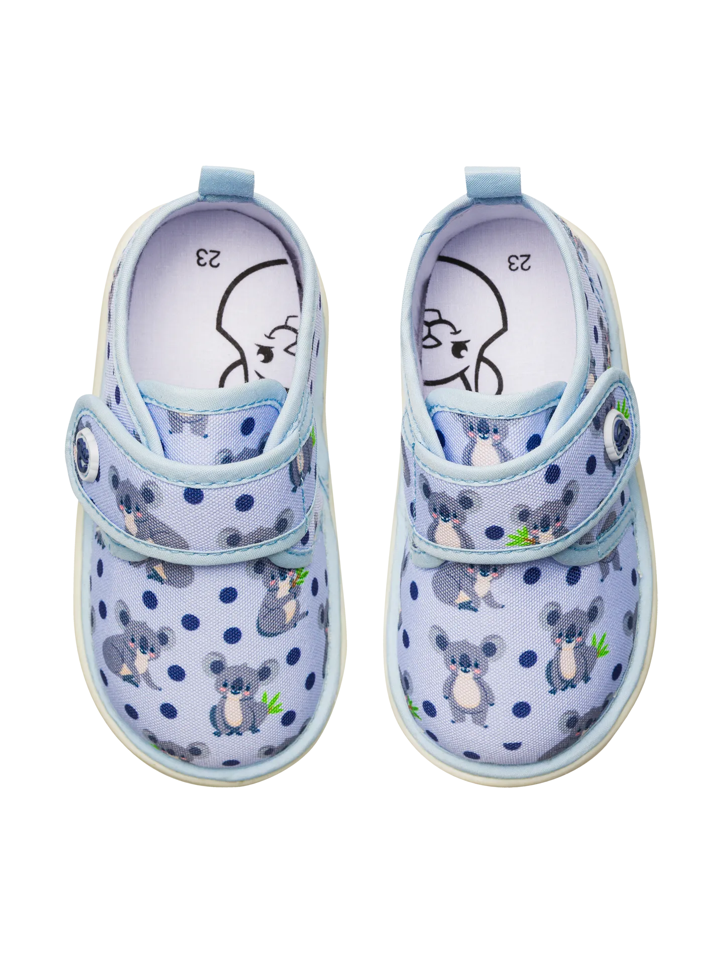 Vrolijke babyslippers Koala