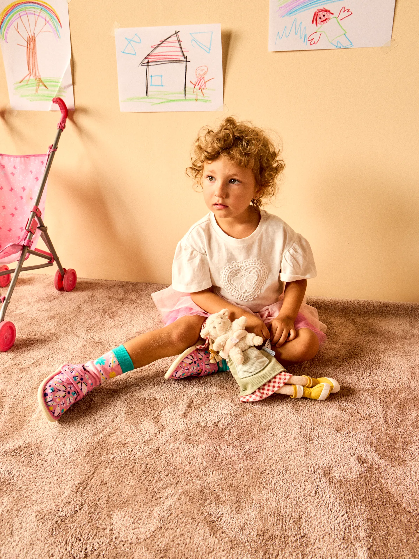 Vrolijke babyslippers Schattige vlinders - Image 6