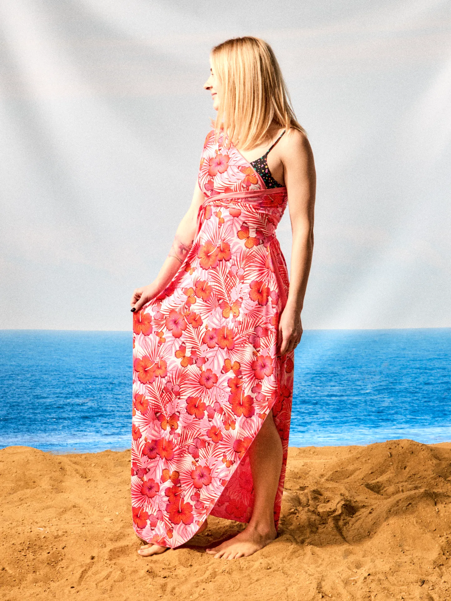 Vrolijke strandsarong Hibiscus - Image 2