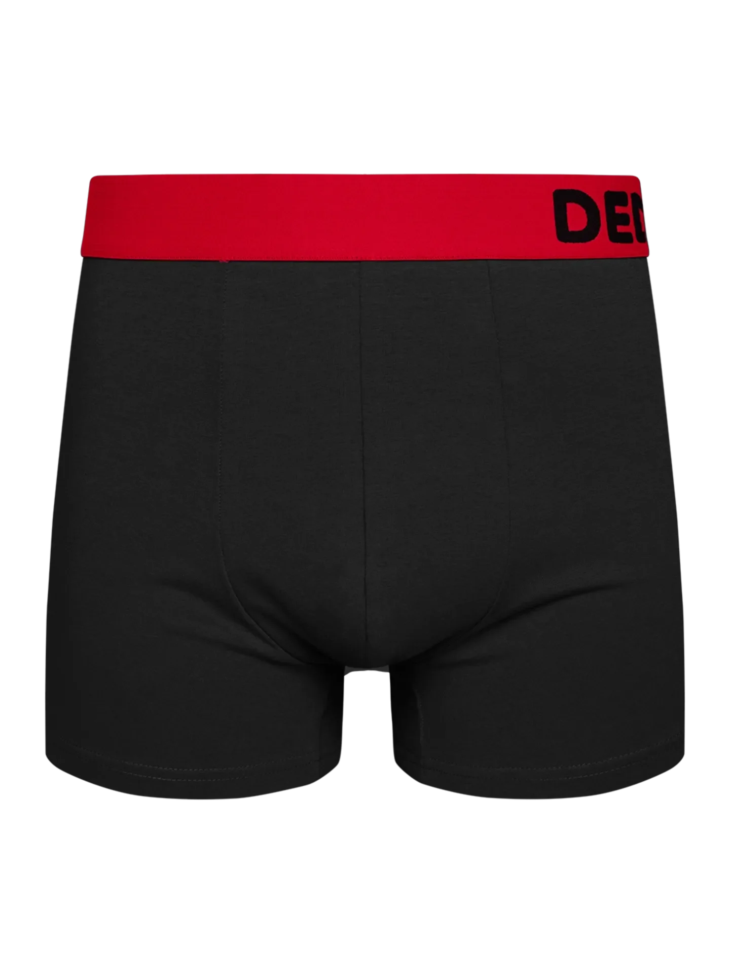 Herentrunks zwart en rood