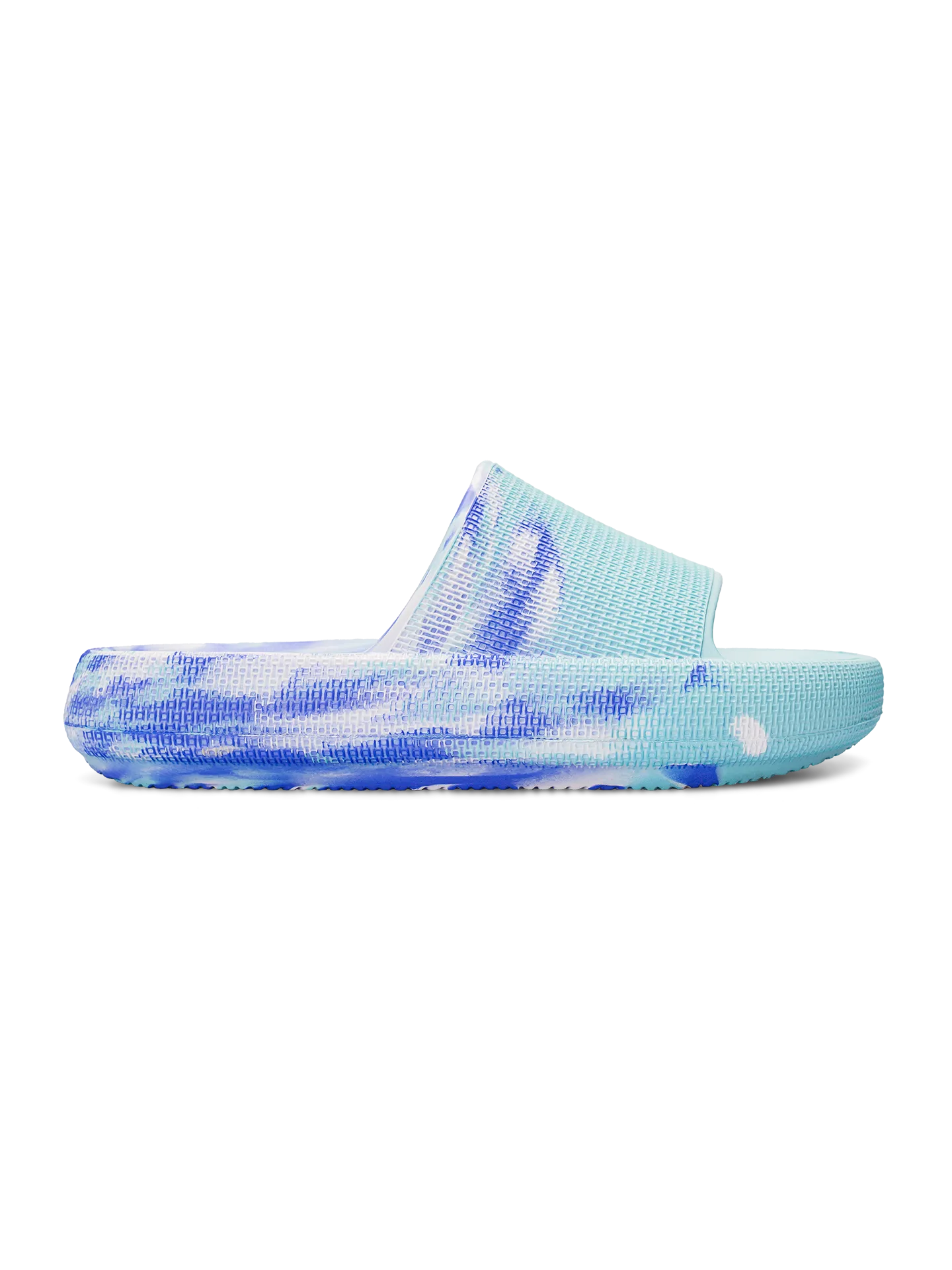 Plateausliders voor dames Blue marble - Image 3