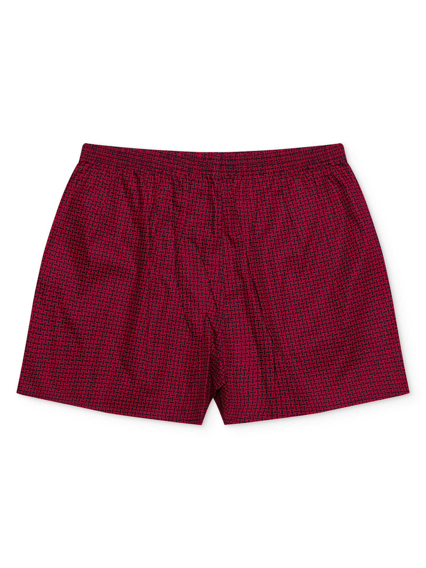 Blauw en rood heren boxershort met patroon - Image 2