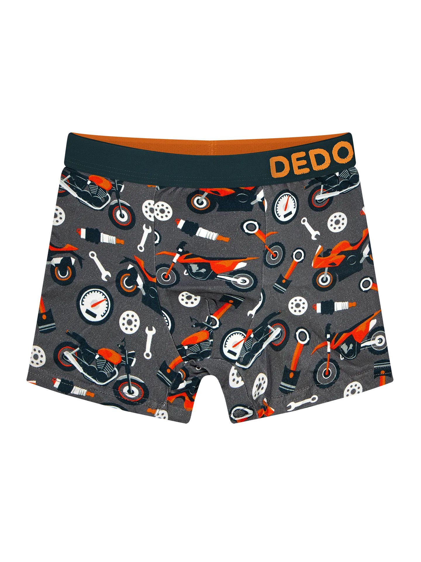 Vrolijke boxers voor jongens Biker