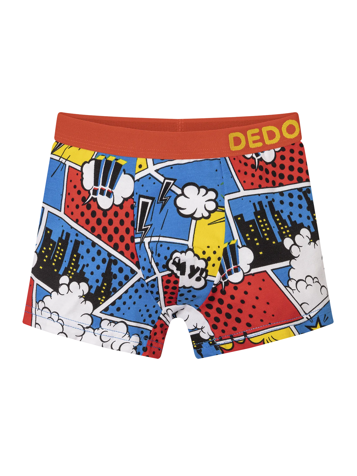 Vrolijke boxers voor jongens Kleurrijke comics