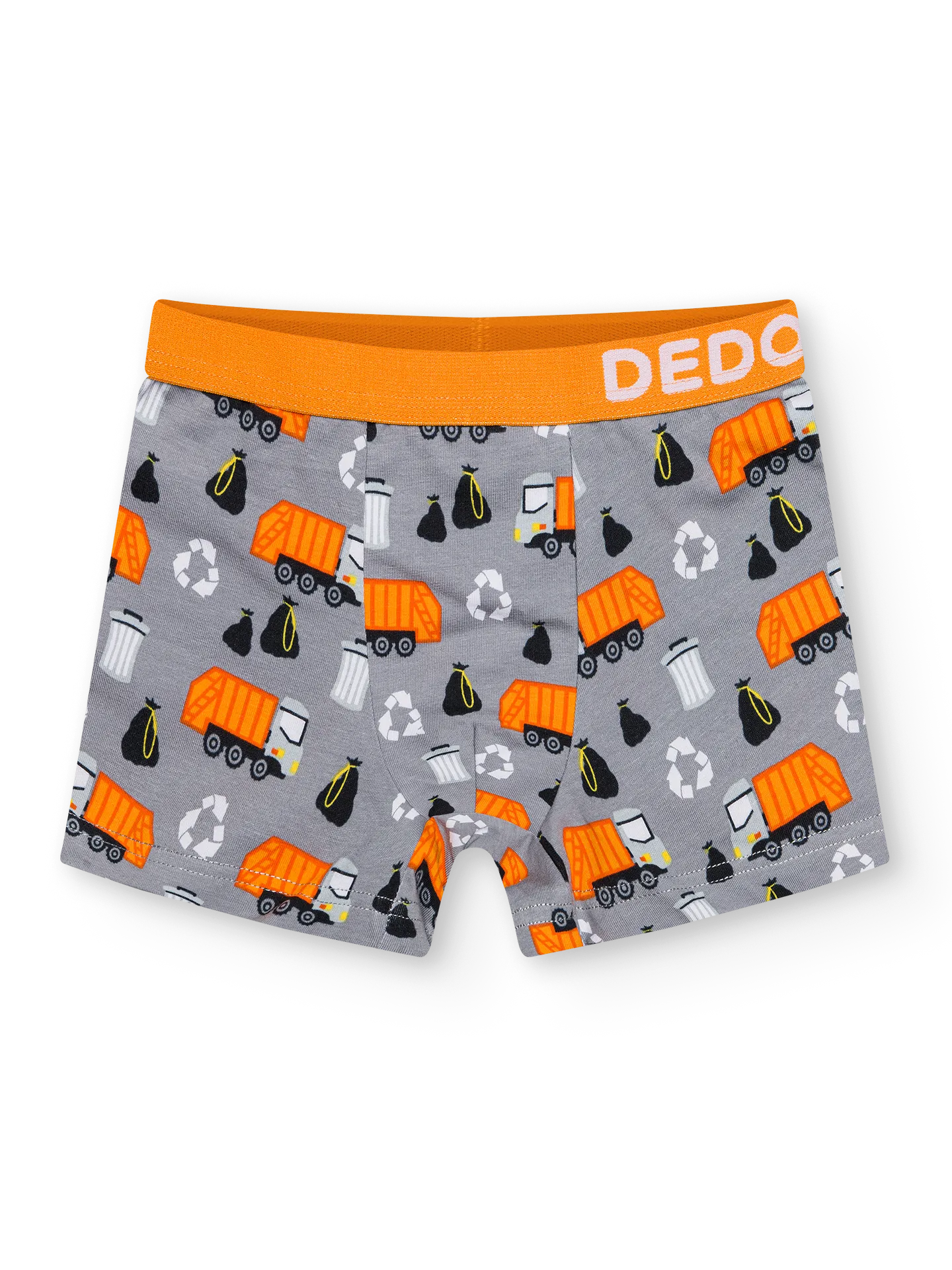 Vrolijk boxers voor jongens Vuilniswagen