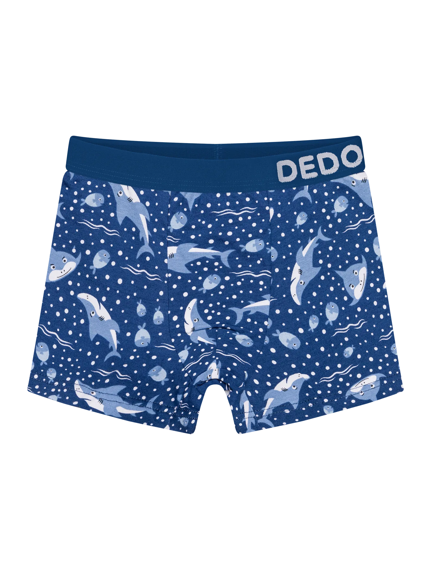 Vrolijke boxers voor jongens Grijze haai