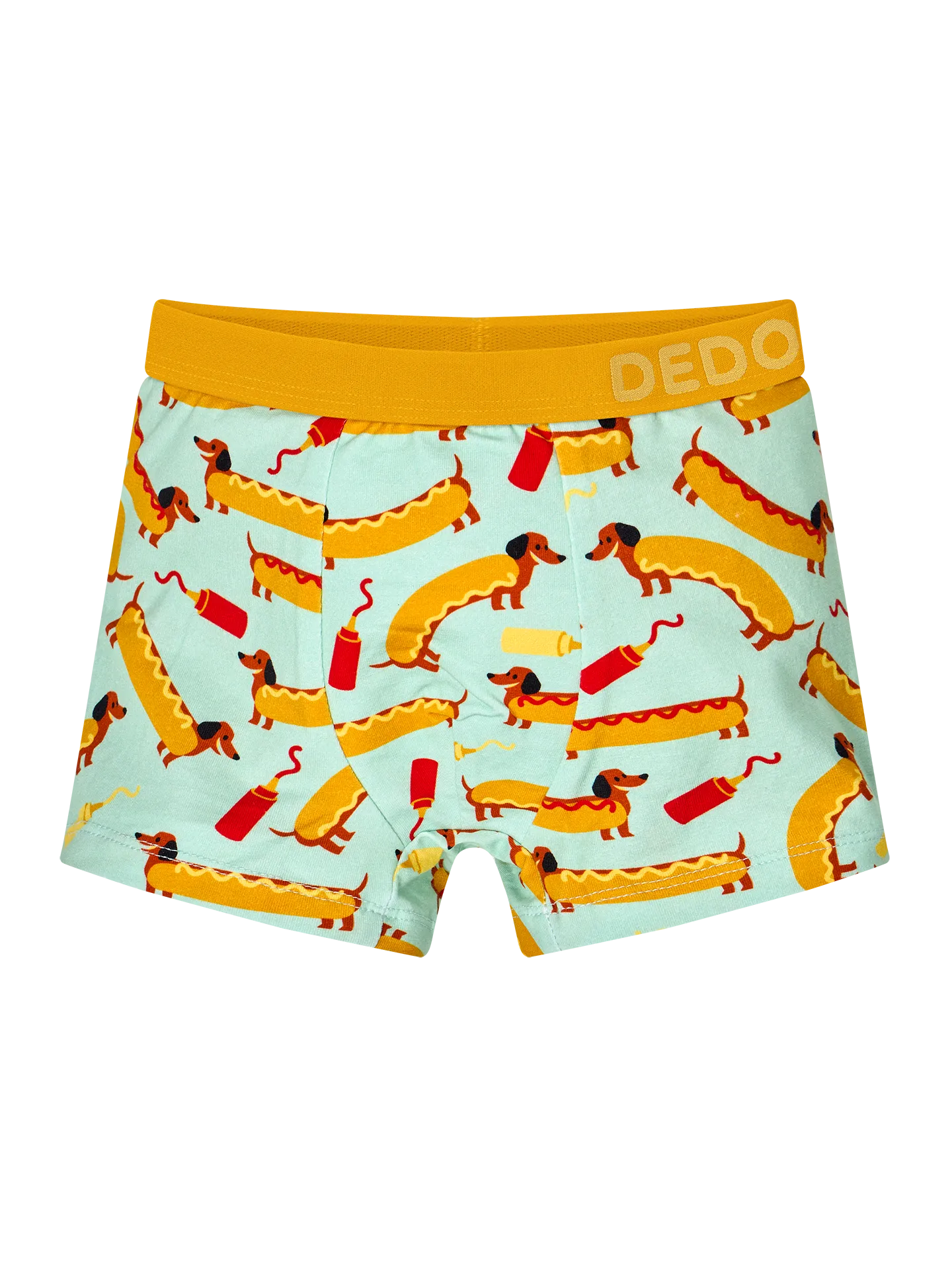 Vrolijke boxers voor jongens Hotdog
