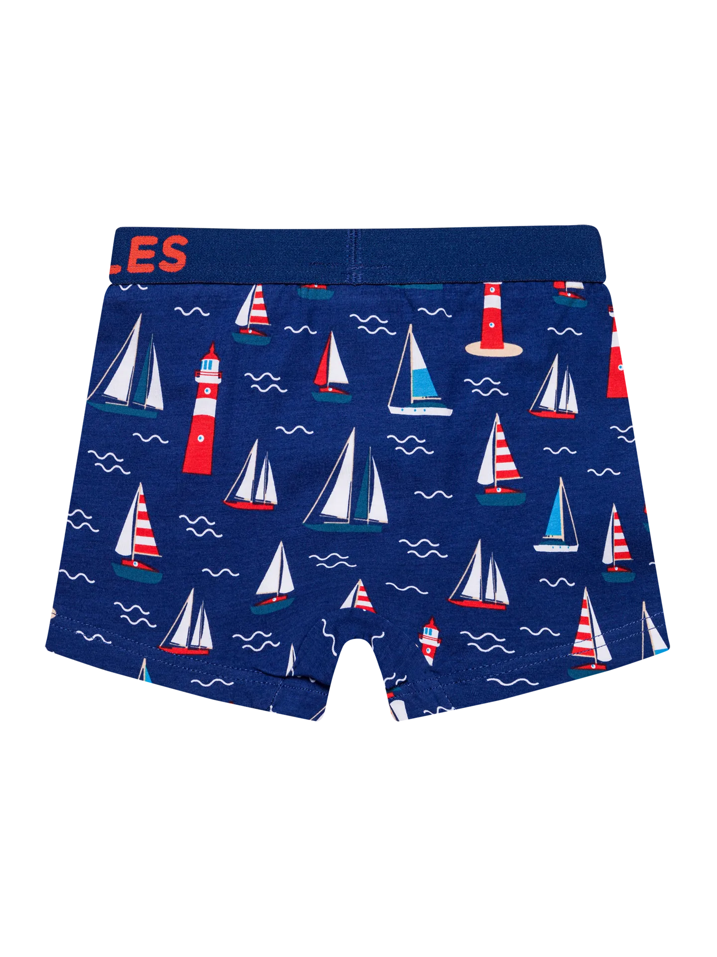 Vrolijke boxers voor jongens Vuurtoren & zeilboten - Image 2