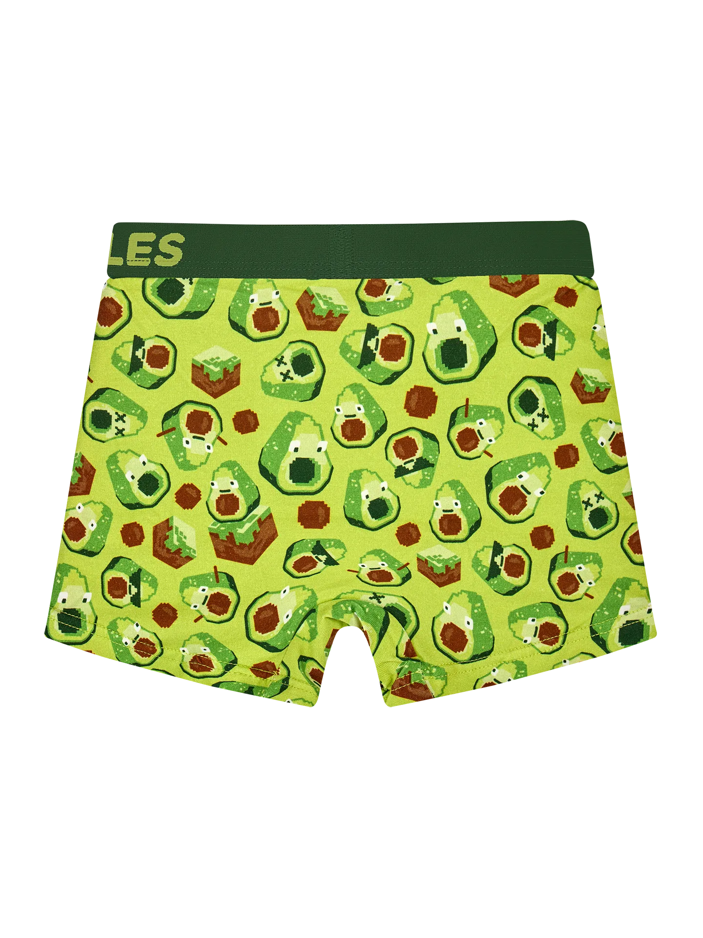Vrolijke boxers voor jongens Pixel-avocado - Image 2