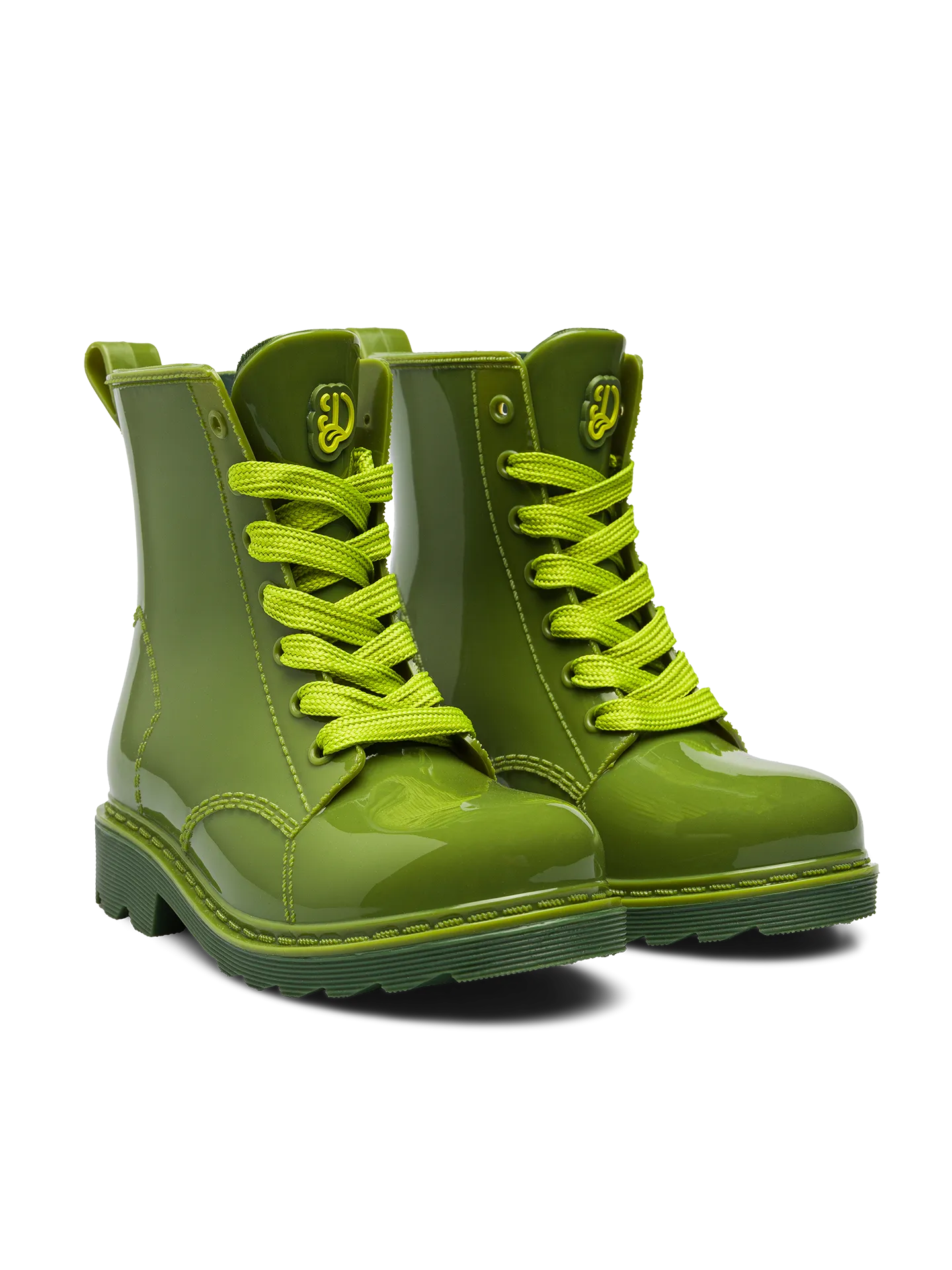 Regenlaarzen voor kinderen Ceder-groen