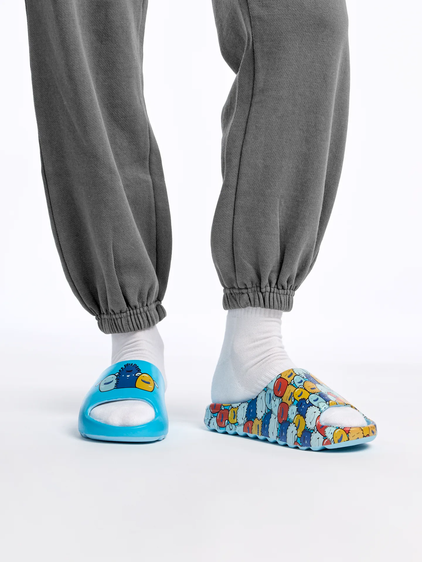 Vrolijke chunky sliders Grappige monsters - Image 5