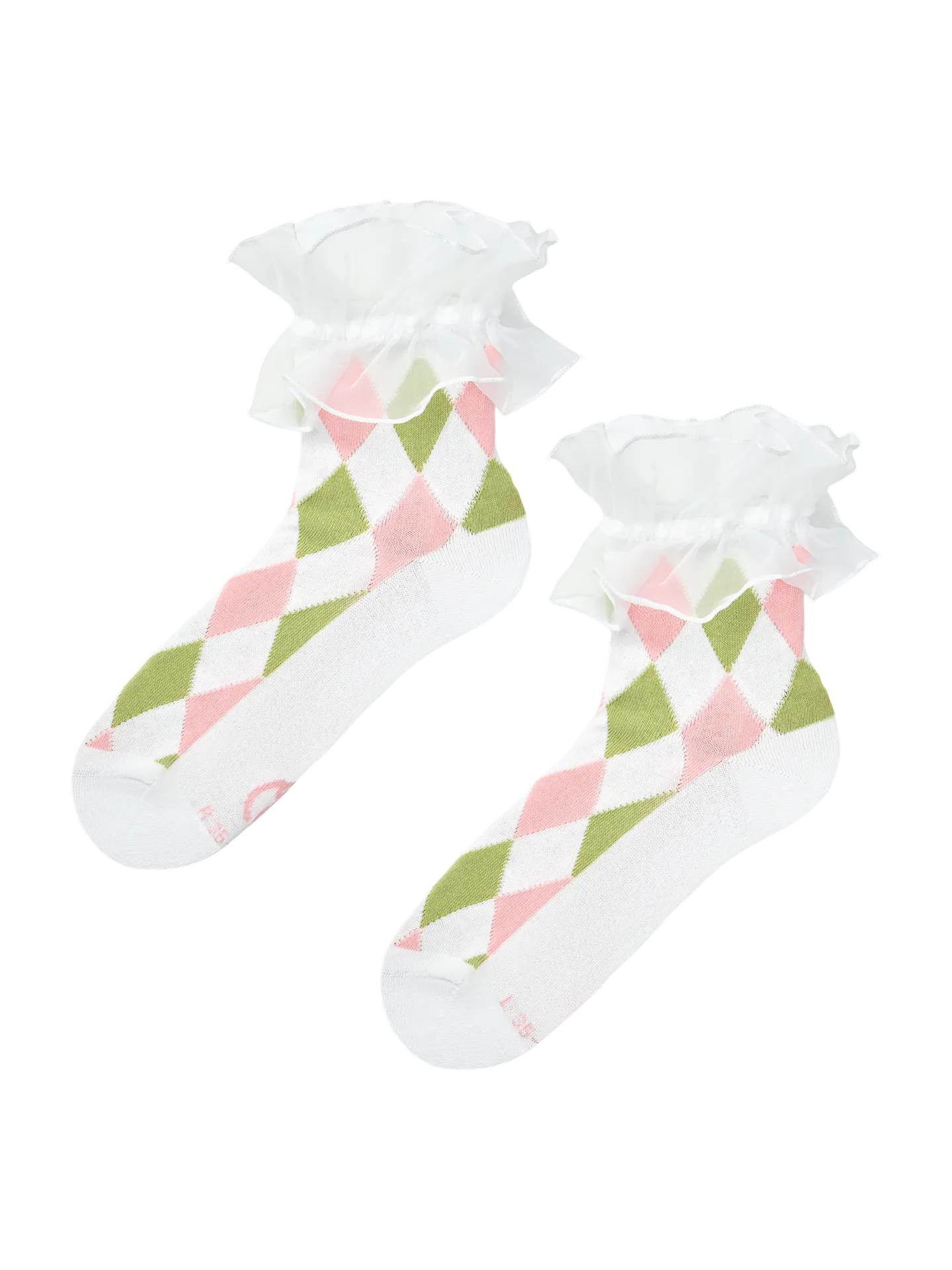 Cutecore sokken Harlequin esthetiek