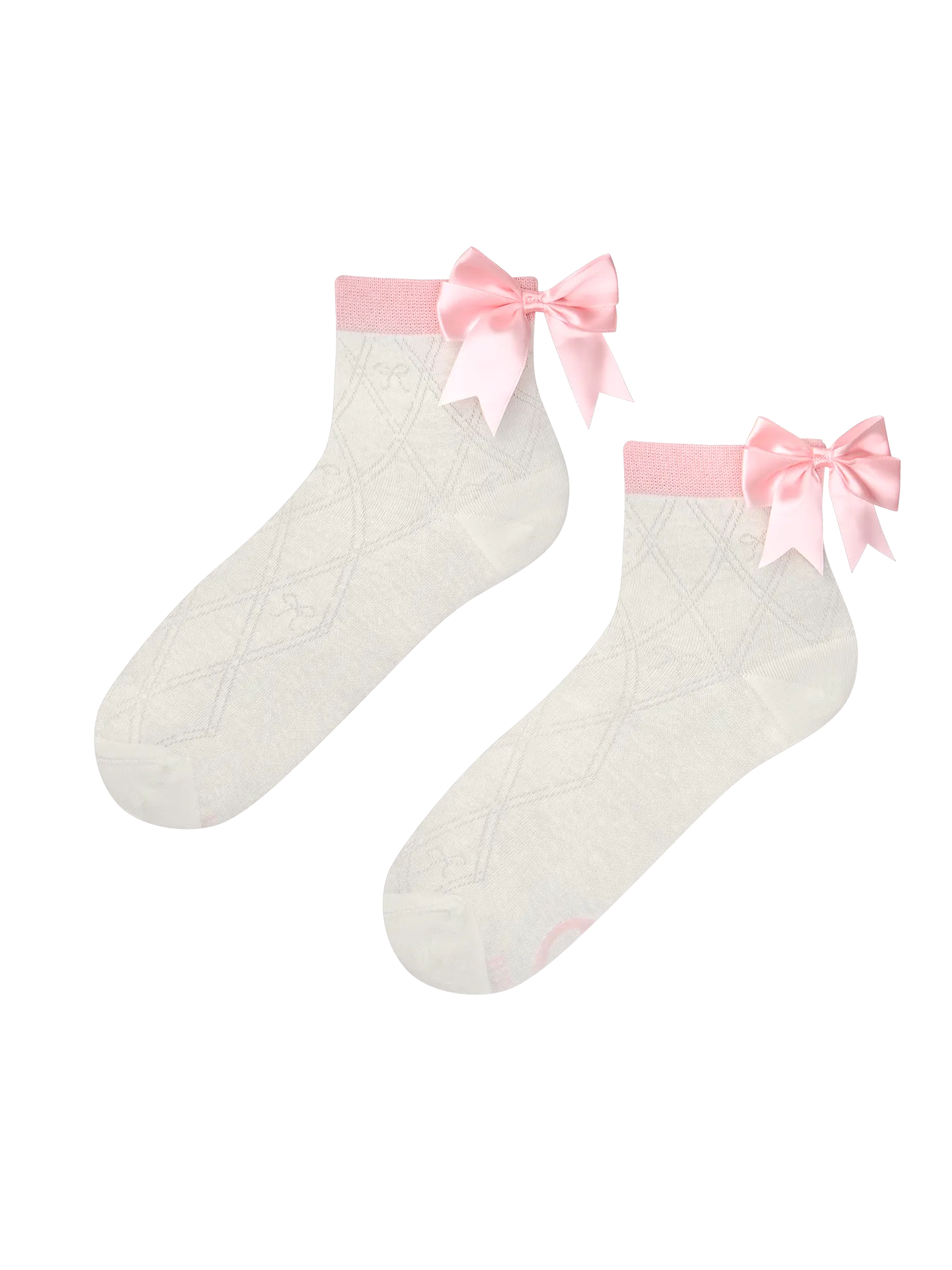Cutecore sokken roze strik