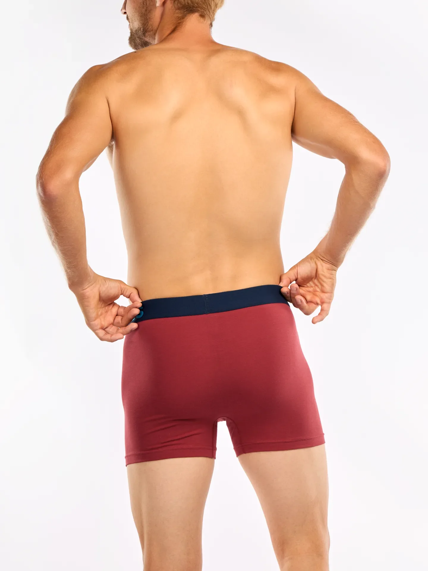 Donkerrode herentrunks - Image 3