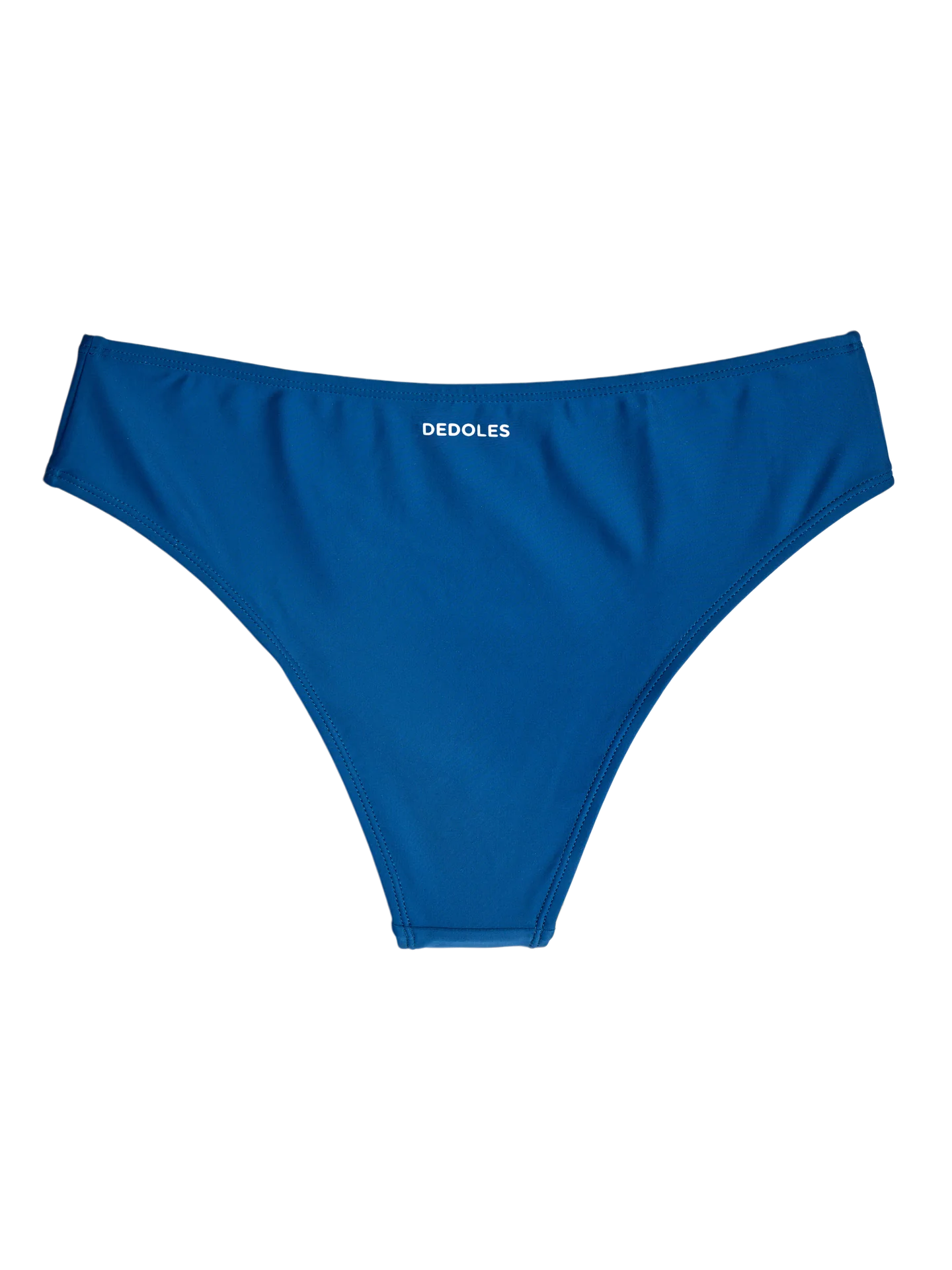 Diepblauwe midwaist bikinislip - Image 2