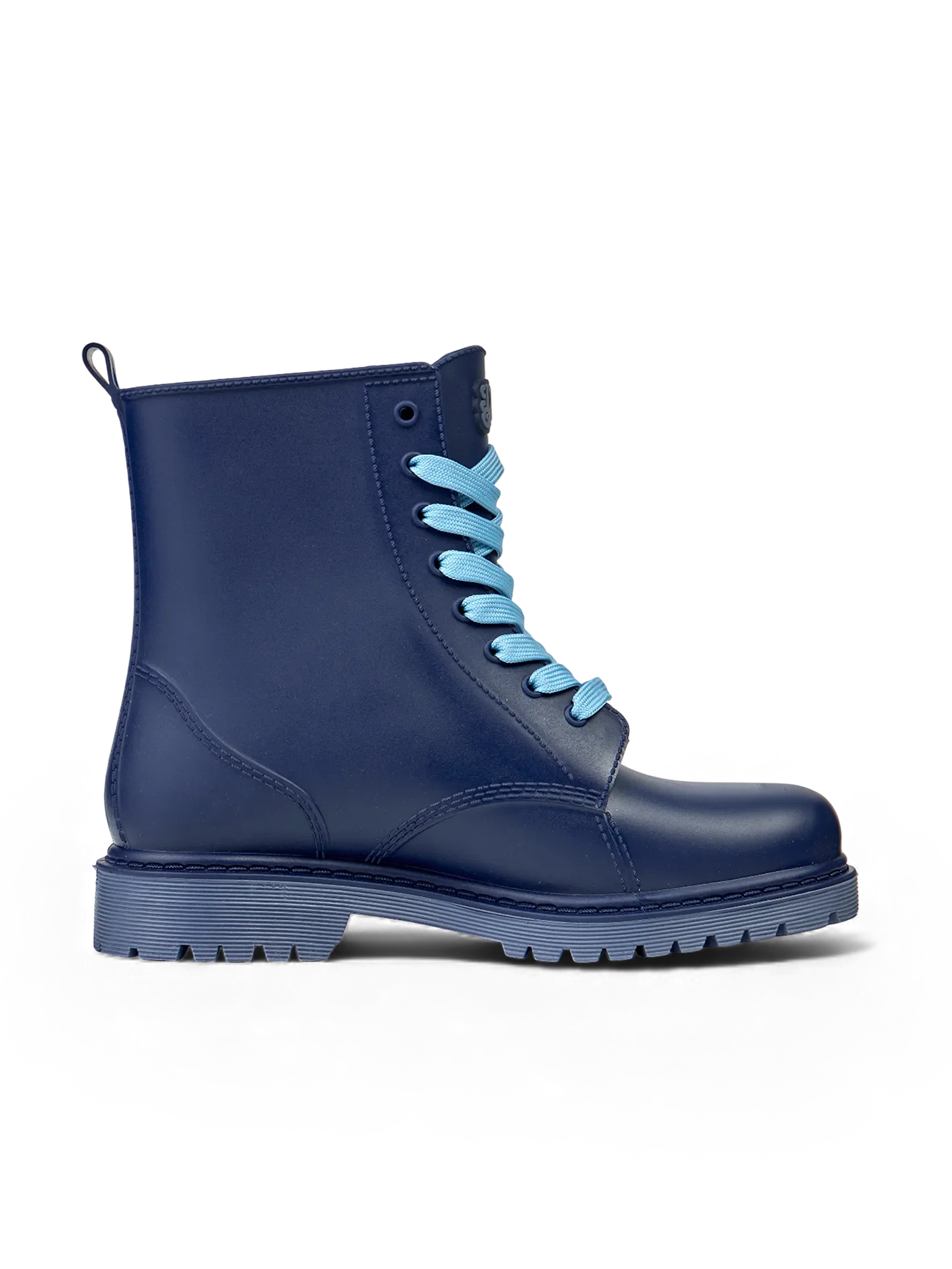 Diepblauwe regenlaarzen voor dames - Image 2