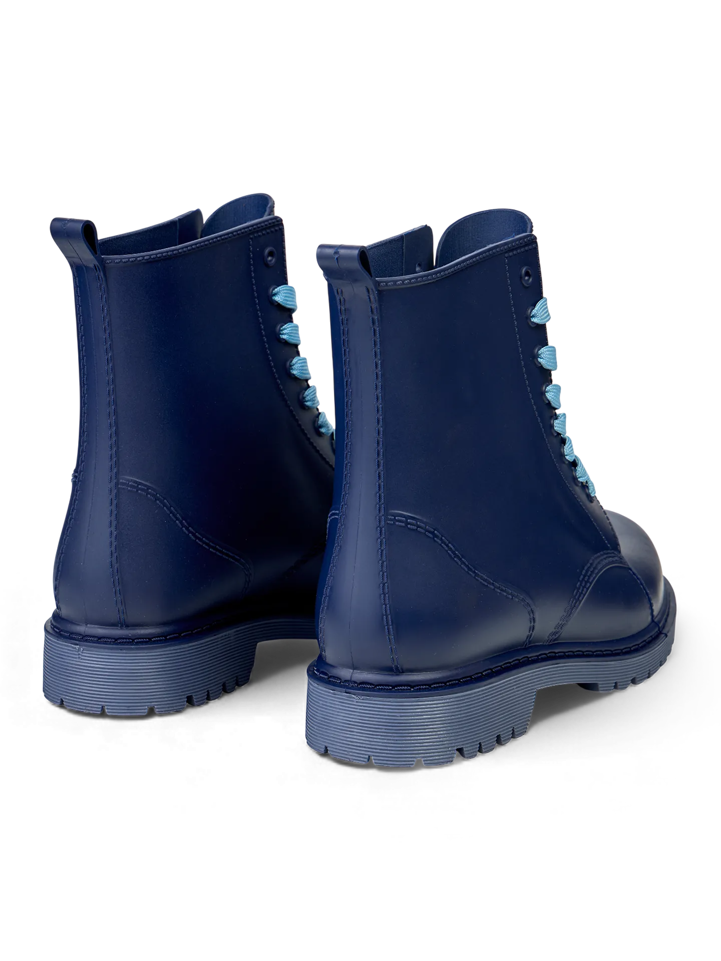 Diepblauwe regenlaarzen voor dames - Image 3