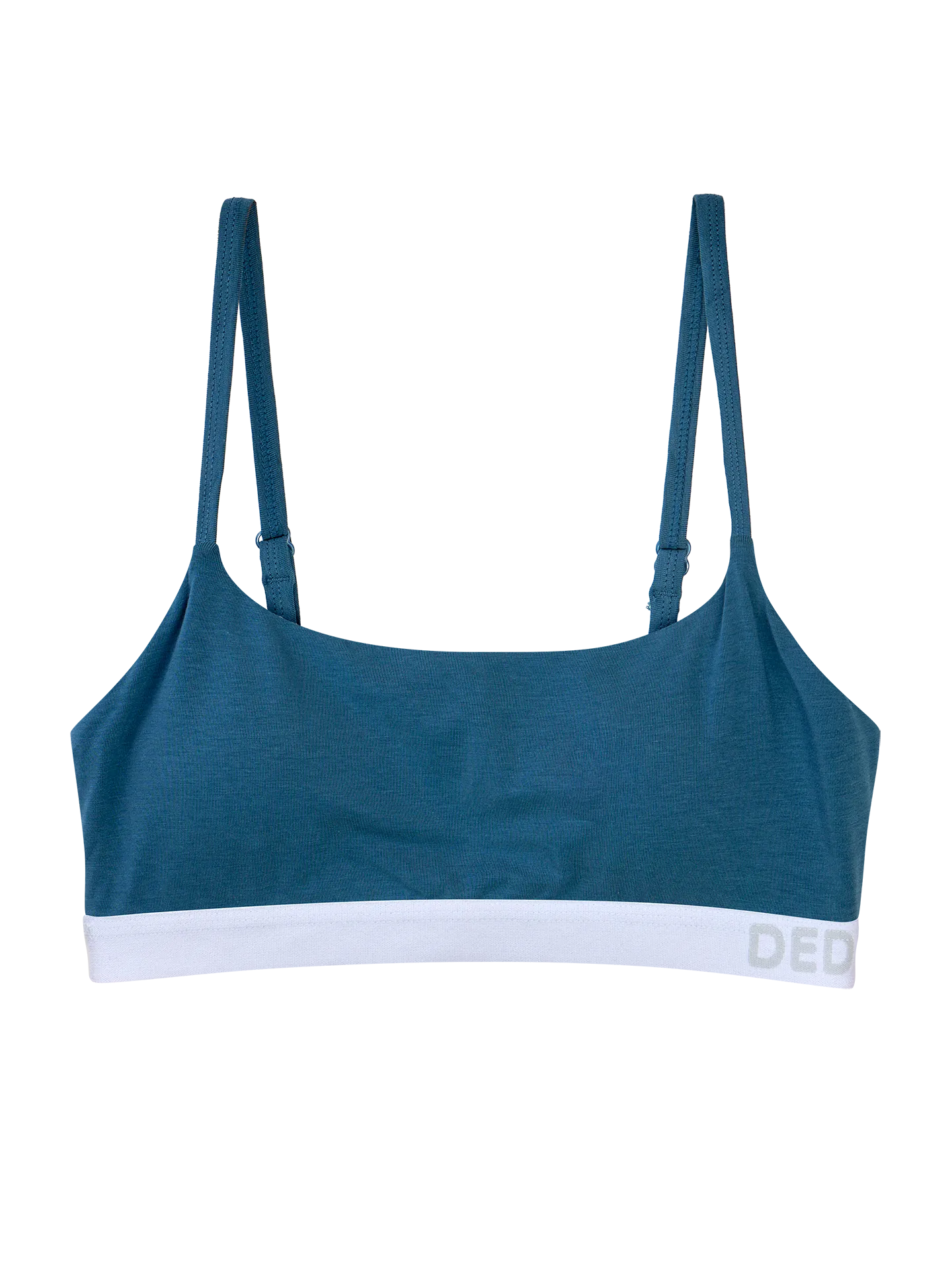 Diep groenblauwe modal damesbralette