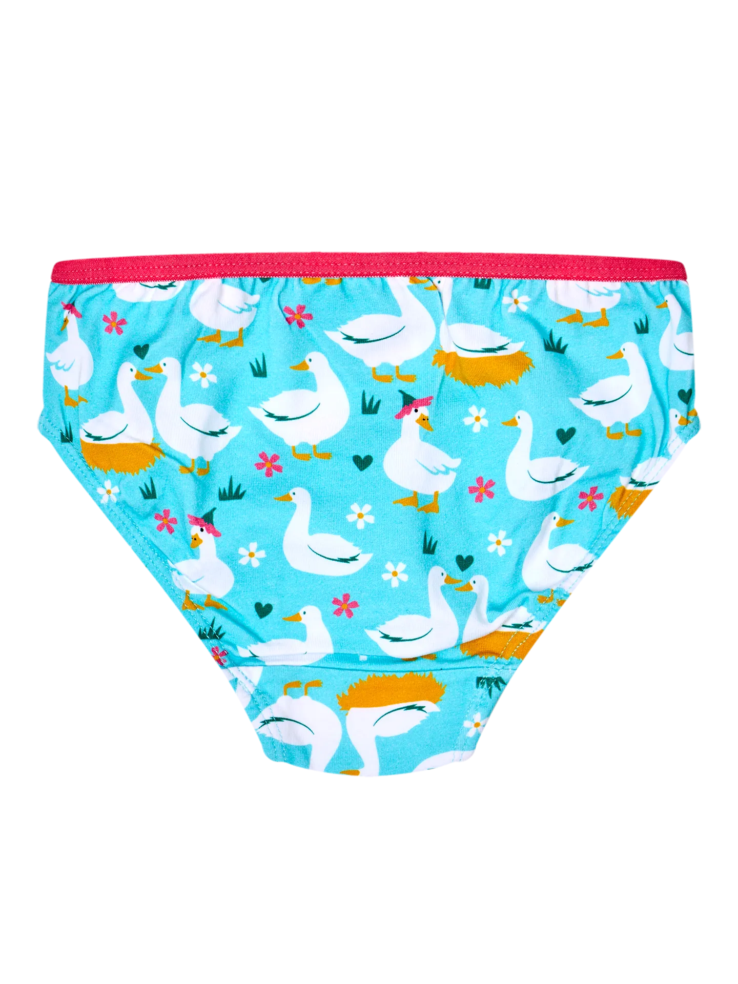 Vrolijke meisjes slips Ganzen en bloemen - Image 2