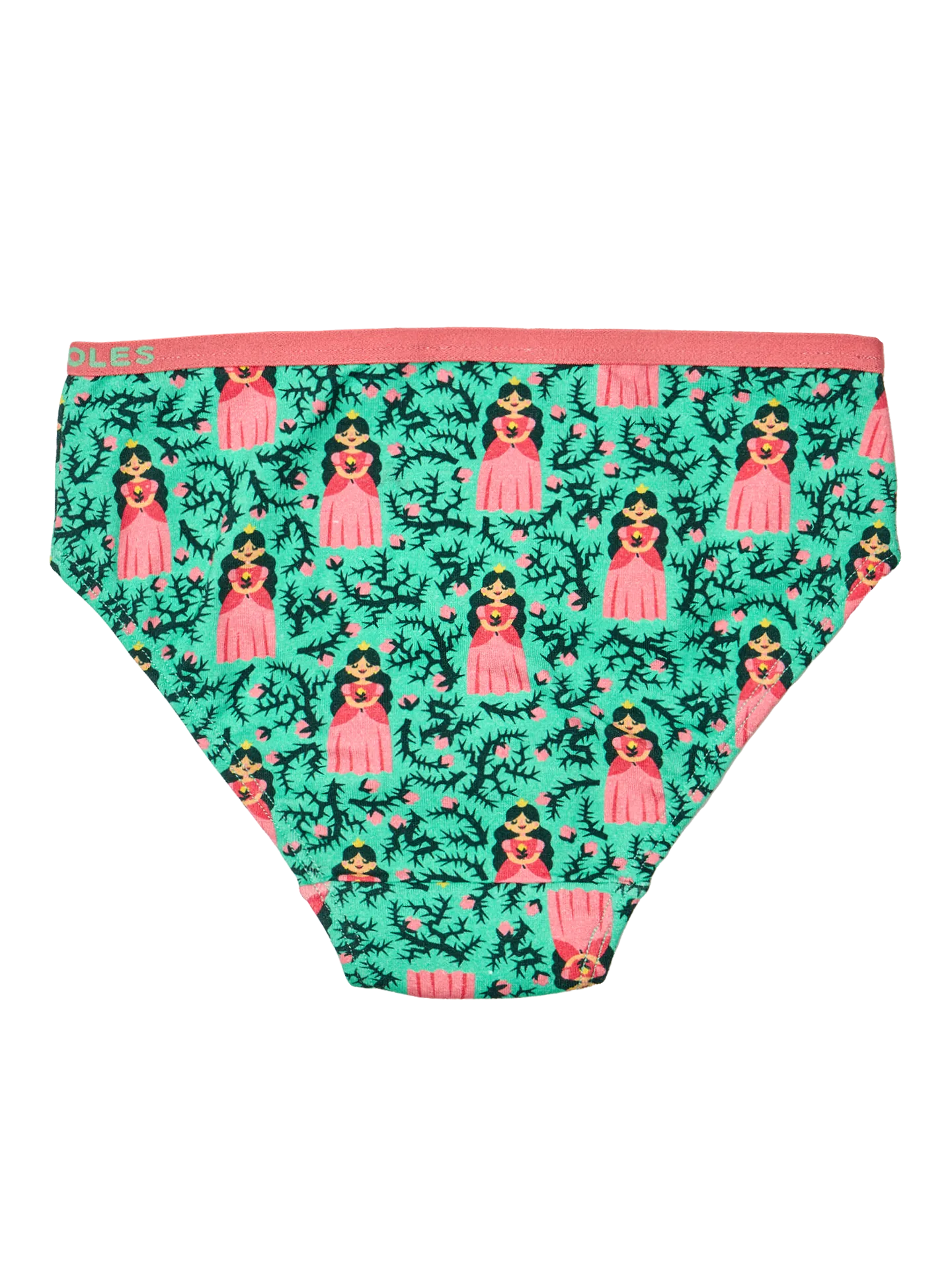 Vrolijke meisjes slips Roze prinses - Image 2