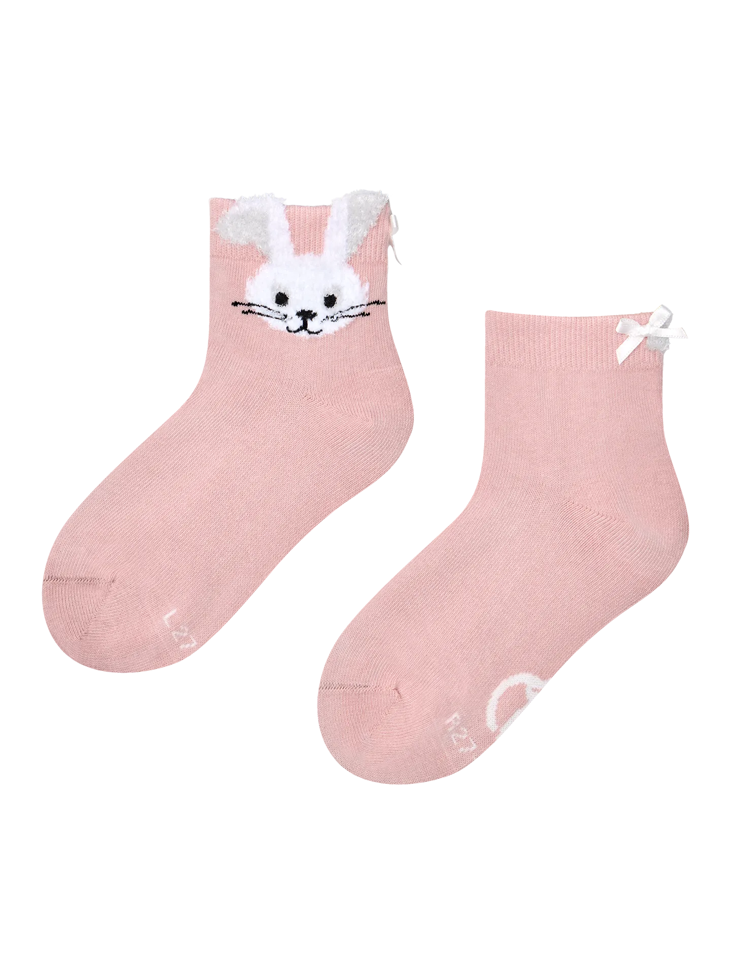 Meisjes cutecore sokken Wit konijn