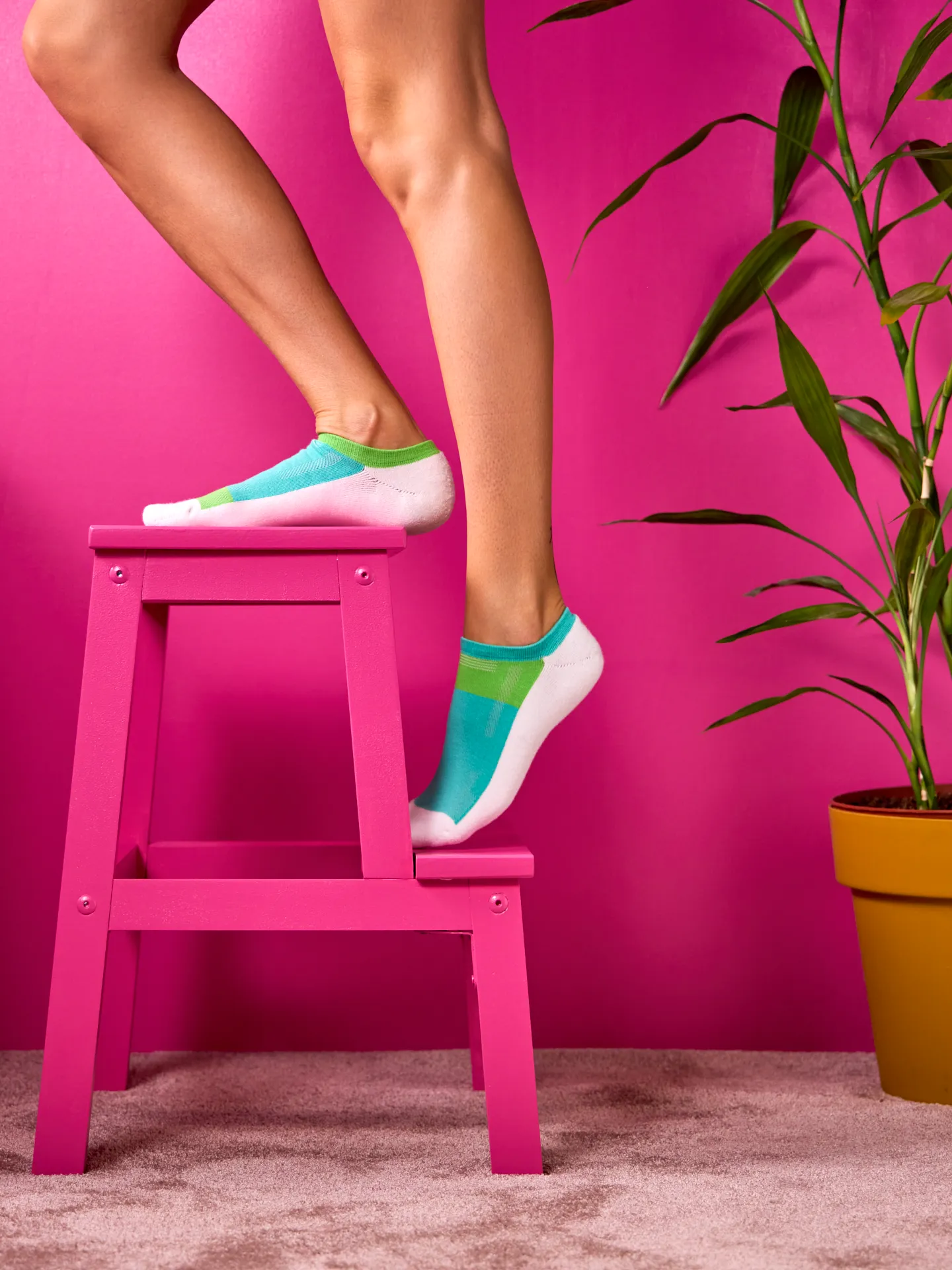 Groen en mint functionele sneakersokken - Image 4