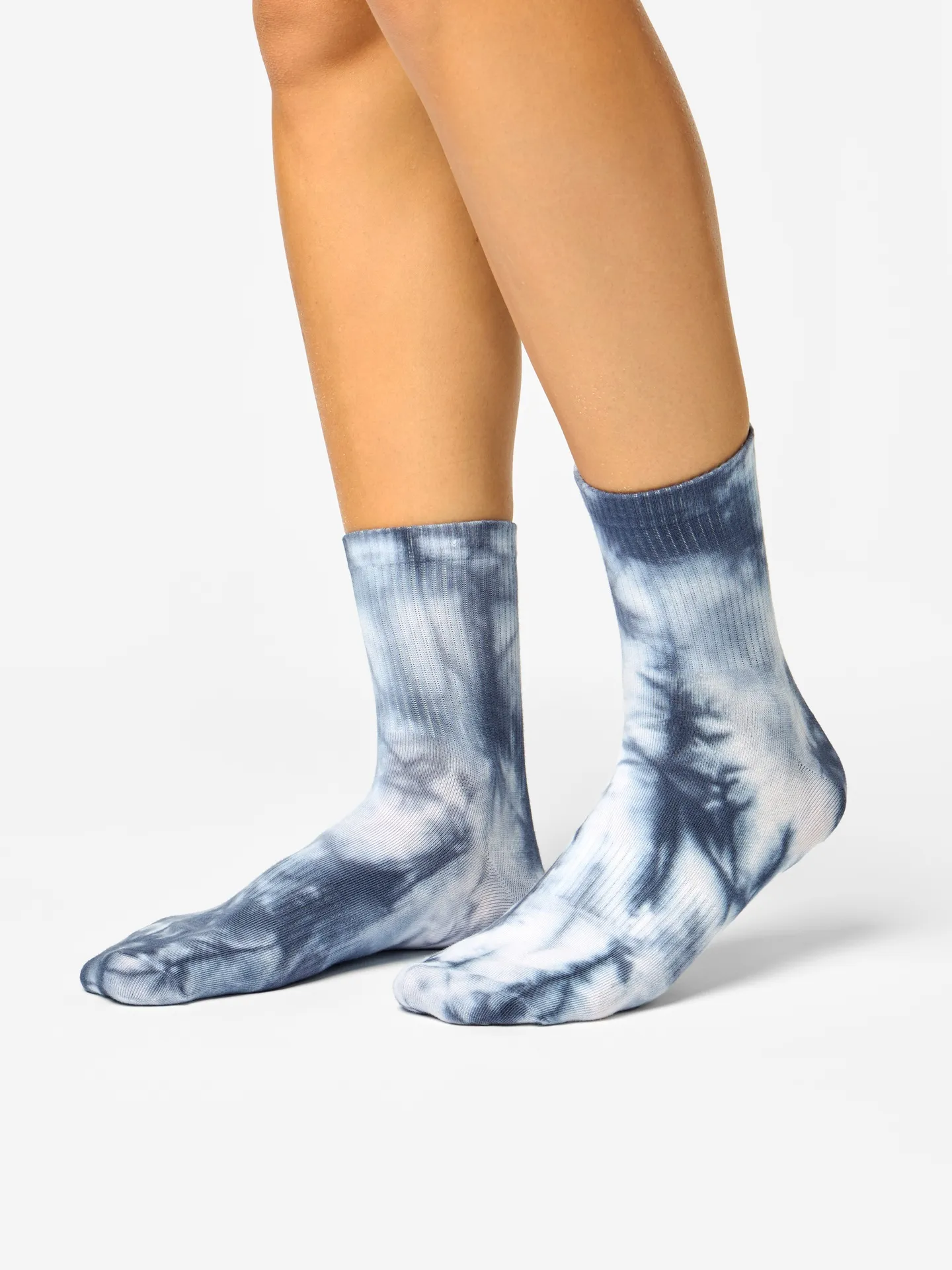 Crewsokken tie-dye Grijsblauw - Image 2