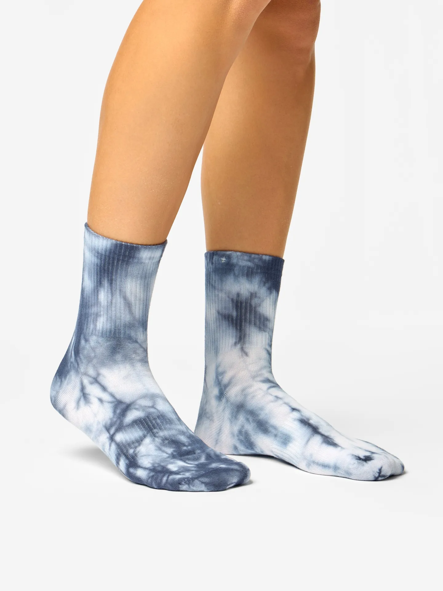 Crewsokken tie-dye Grijsblauw - Image 3