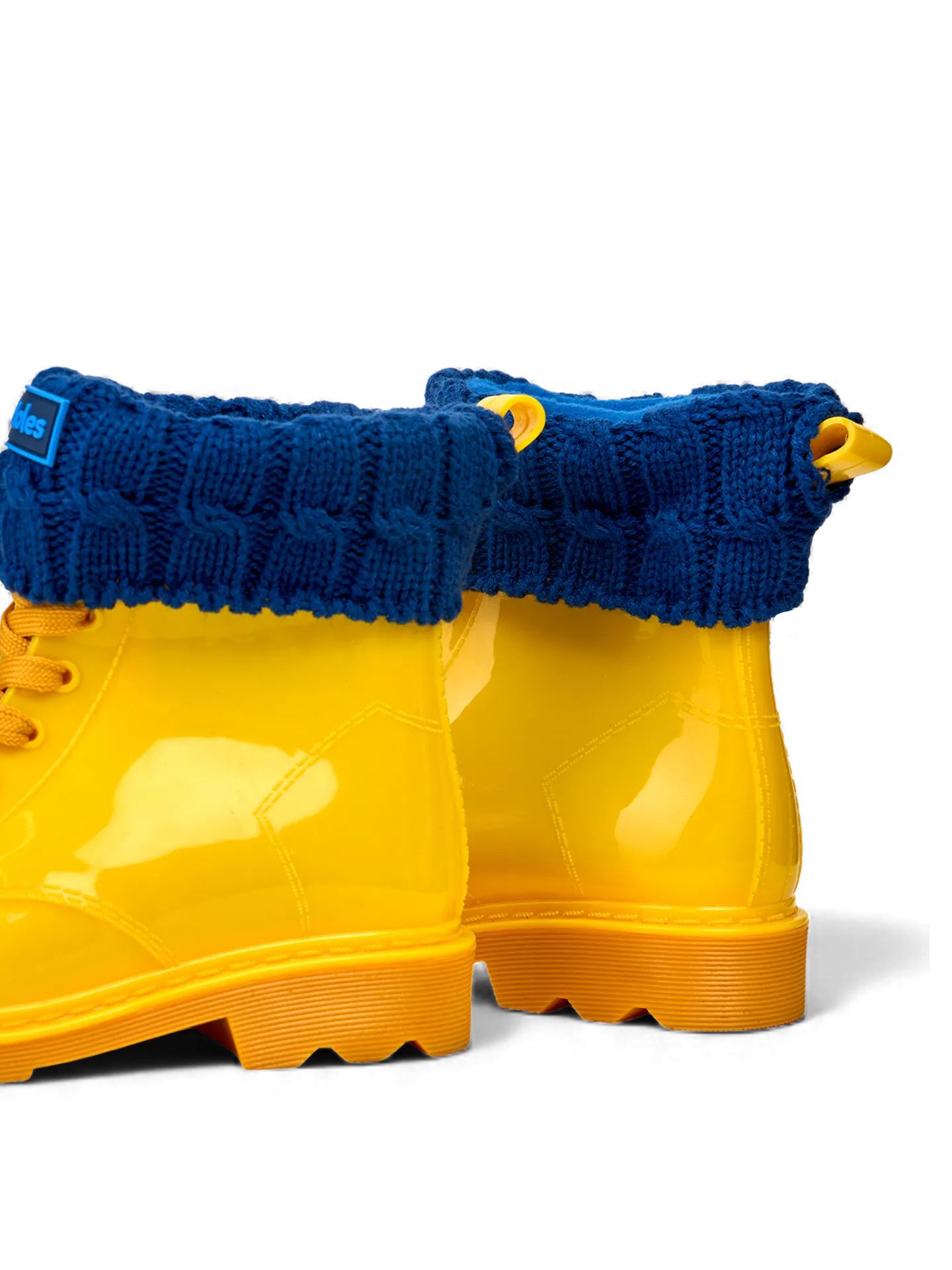 Geïsoleerde kindersokken voor regenlaarzen oceaanblauw - Image 4