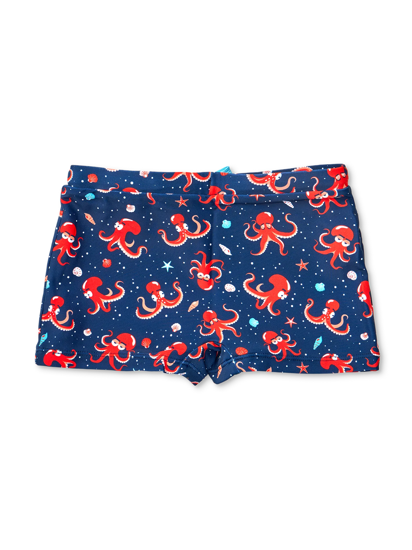 Vrolijk elastisch zwemshort voor kinderen Rode octopus - Image 3