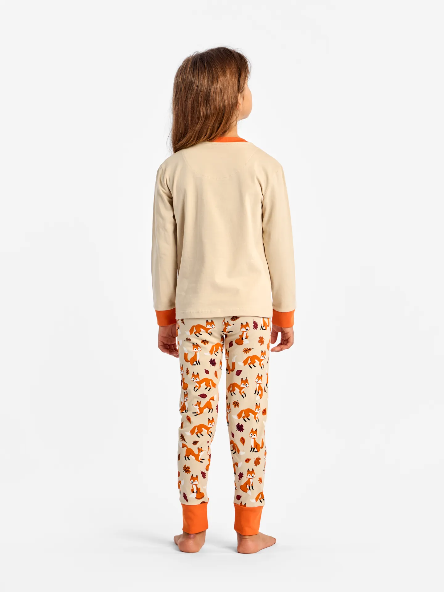 Vrolijke kinderpyjama Herfst vos - Image 4