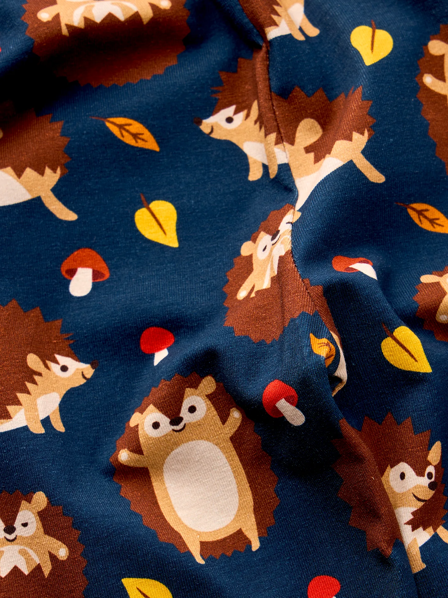 Vrolijke kinderpyjama Egel en paddestoelen - Image 3