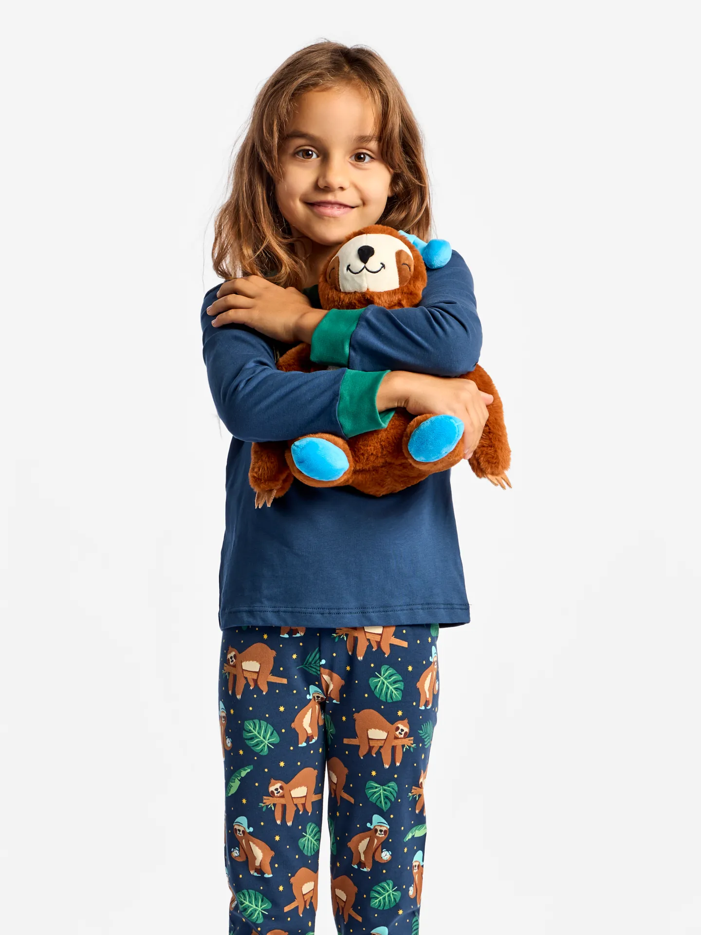 Vrolijke kinderpyjama Slaperige luiaard - Image 3