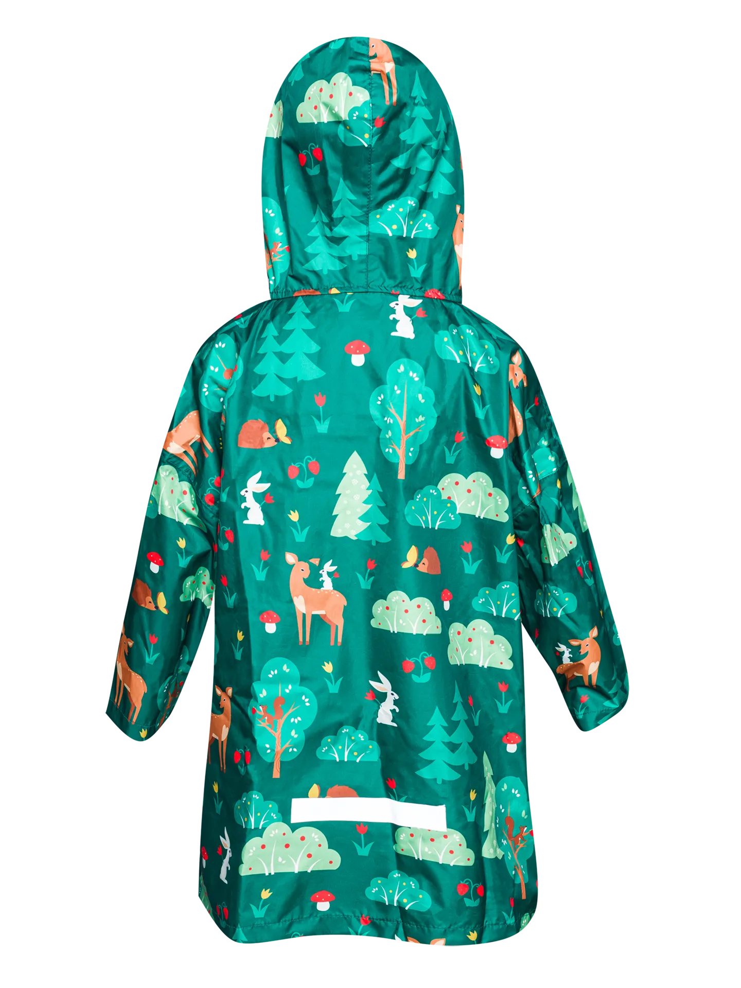 Vrolijke regenjas voor kinderen Bosvrienden - Image 2
