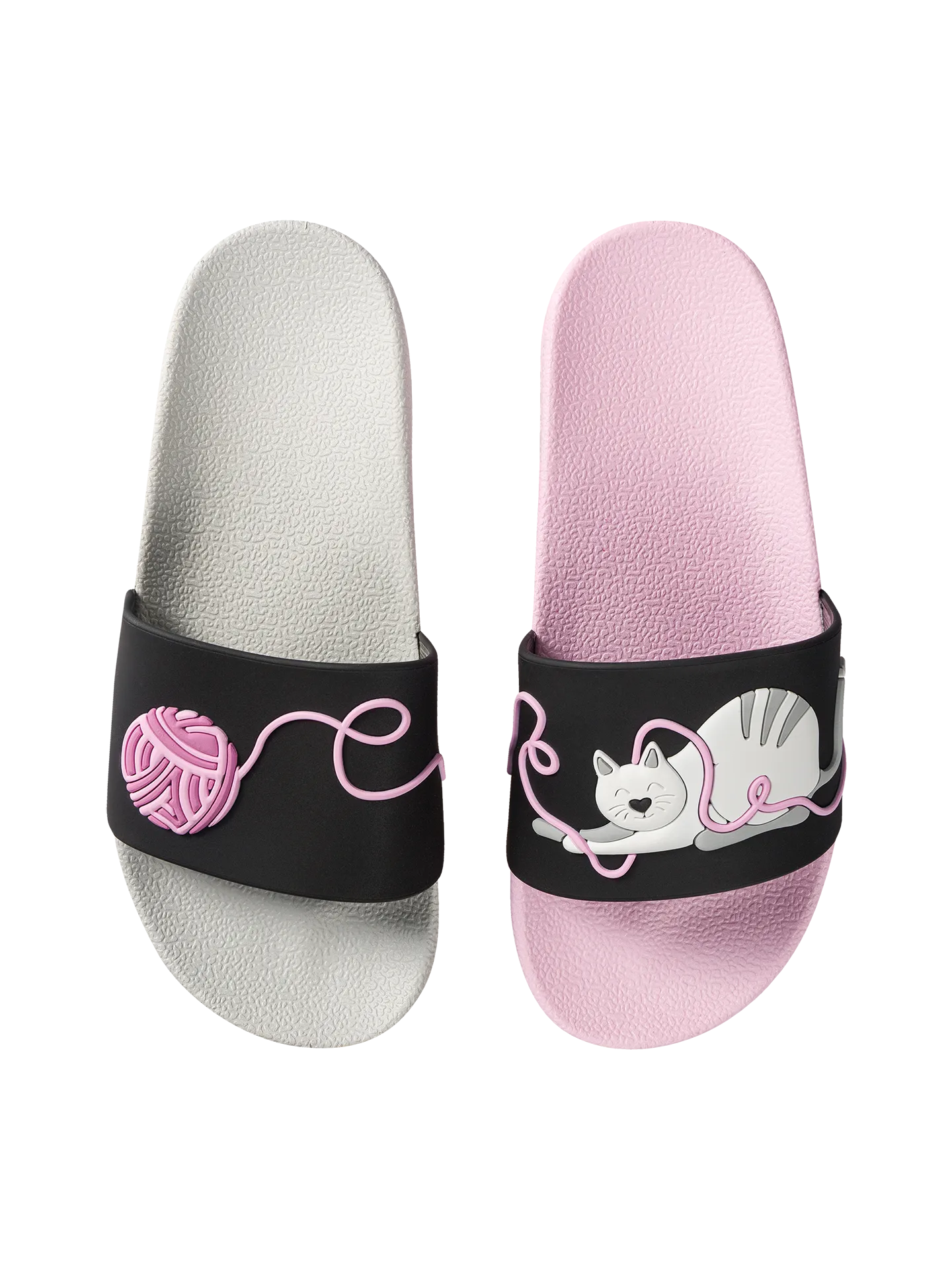 Vrolijke sliders voor kinderen Kat & bal
