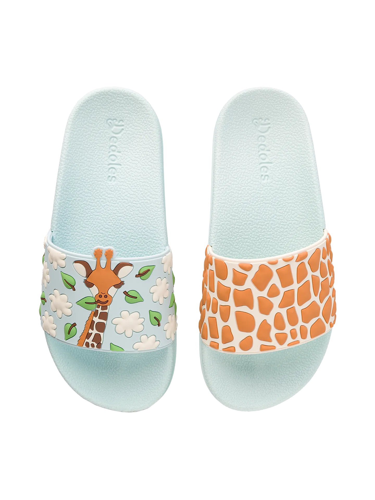 Vrolijke sliders voor kinderen Schattige giraffe