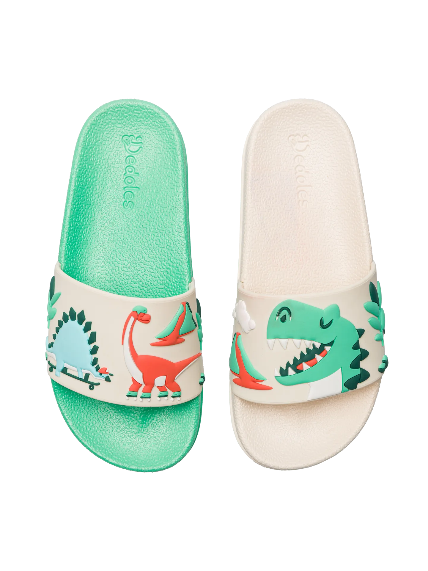 Vrolijke sliders voor kinderen Dino skatepark