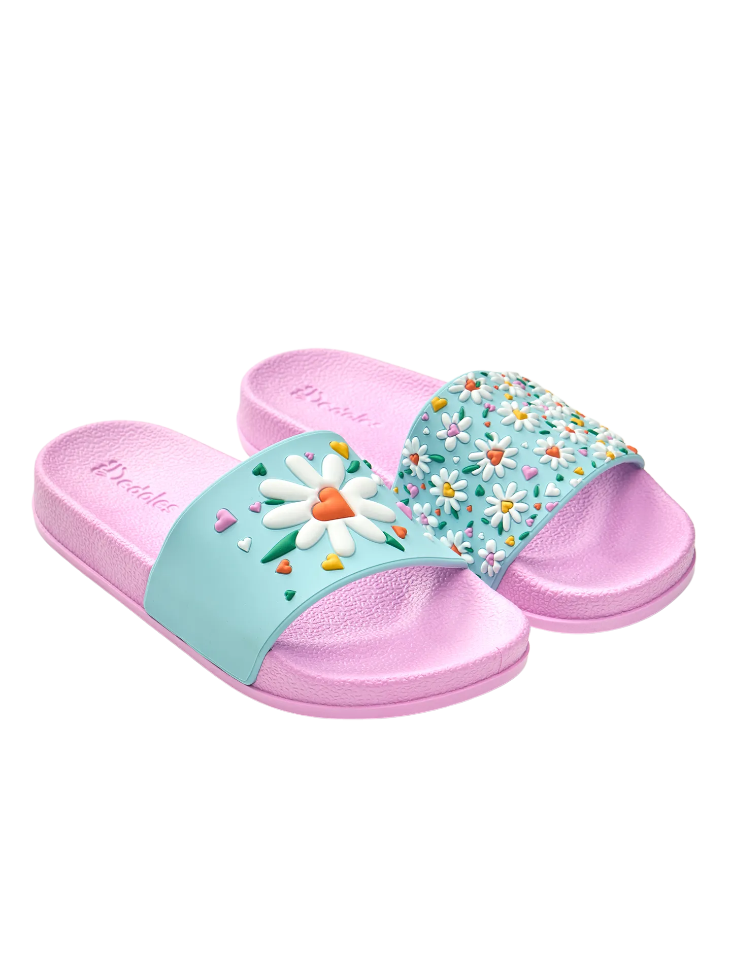 Vrolijke sliders voor kinderen Hartjes en madeliefjes - Image 2
