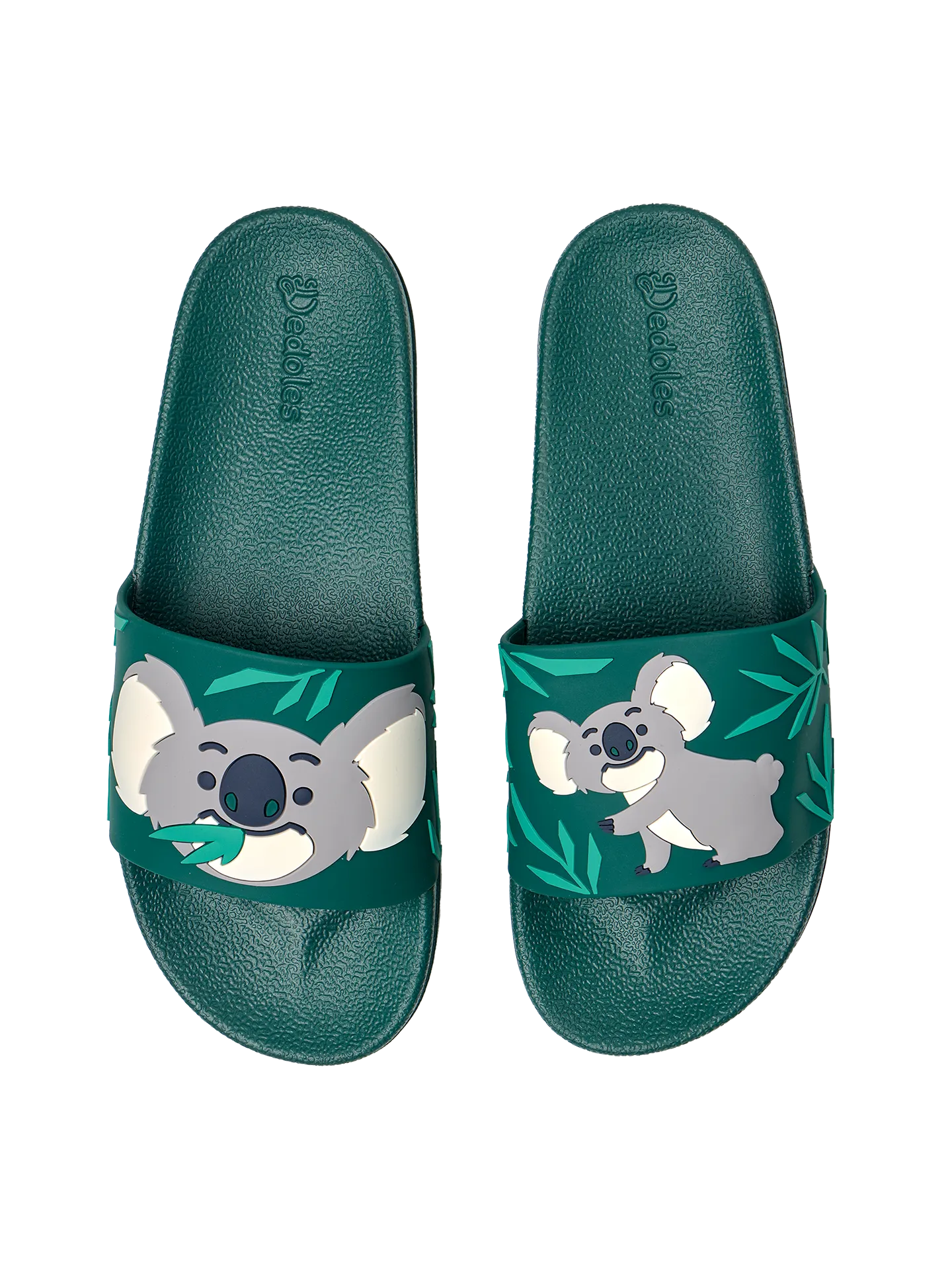 Vrolijke sliders Koala en blaadjes