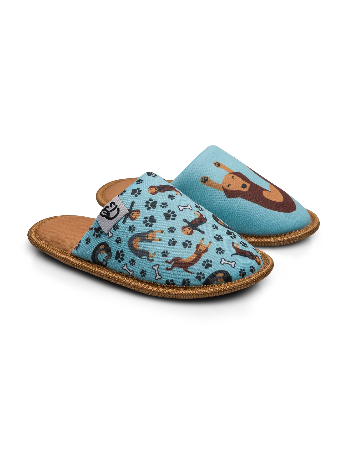 Vrolijke kinderslippers Teckel - Image 2