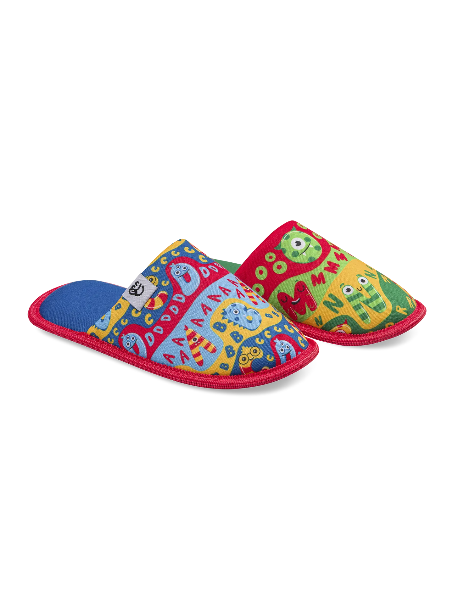 Vrolijke kinderslippers Eerste Letters - Image 2