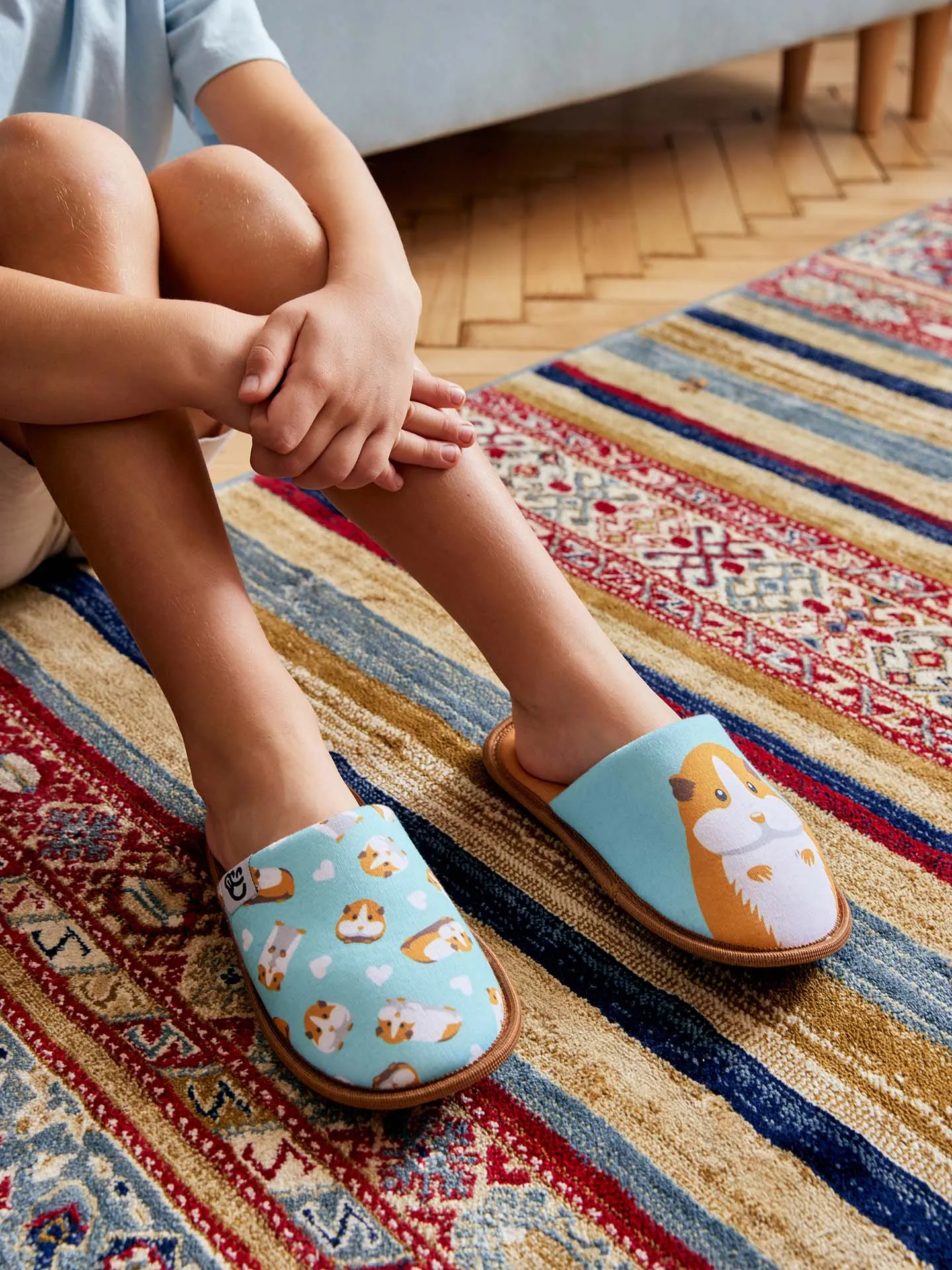 Vrolijke kinderslippers Cavia - Image 5